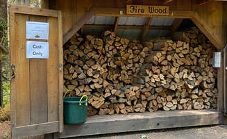 Annie C.'s photo of glamping accommodations at Susan Creek Campground near North Umpqua River Recreation Area