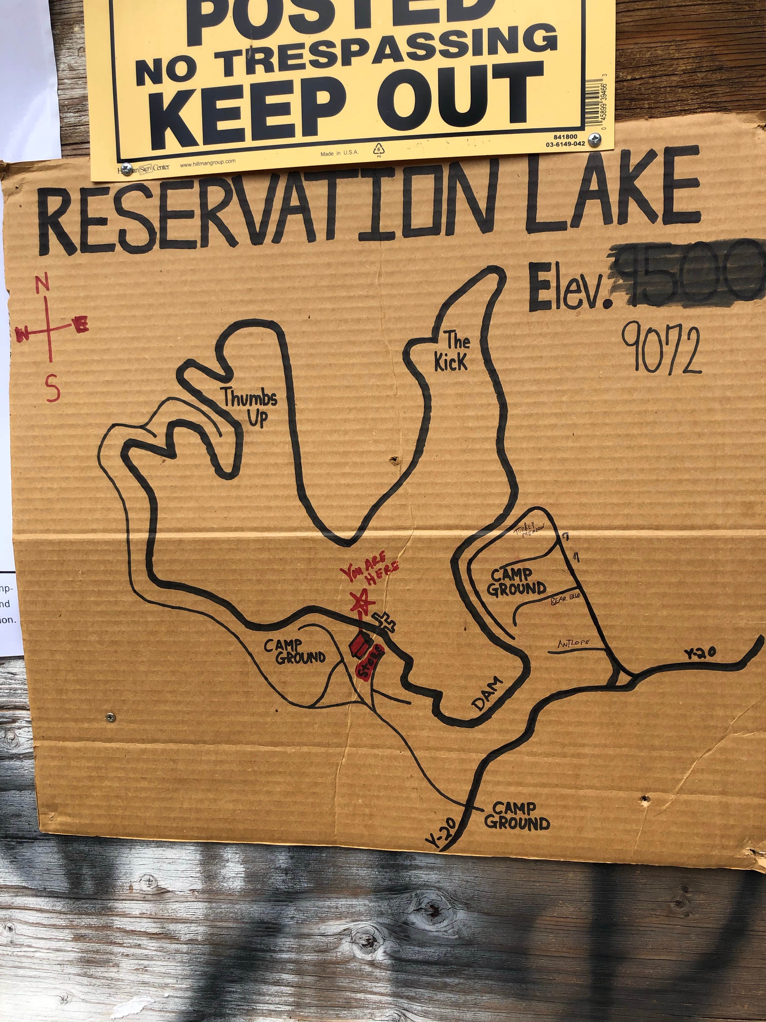 Camper-submitted photo at Reservation Lake Apache Indian Res near Lakeside, AZ