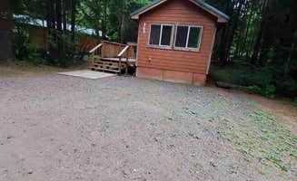 Angel R.'s photo of a cabin at Ocean Breeze RV Resort - KM Resorts in Washington