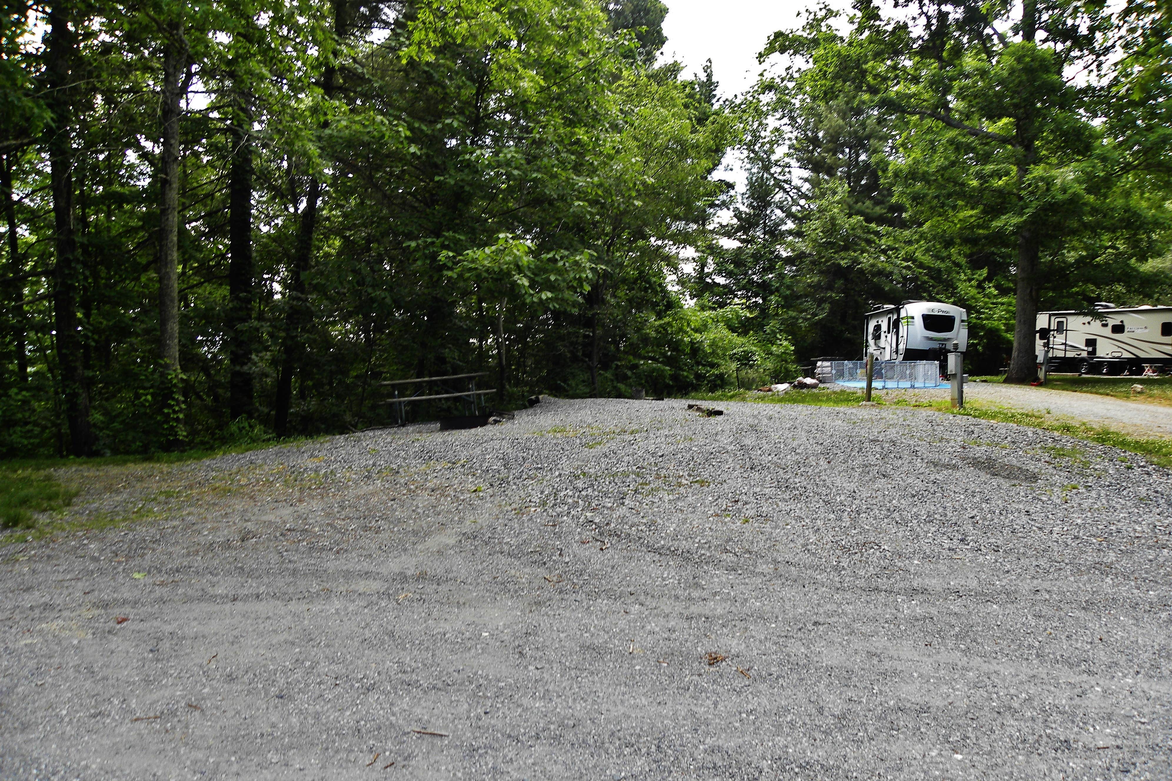 Myron C.'s photo of rv camping at Campfire Lodgings near Candler, NC