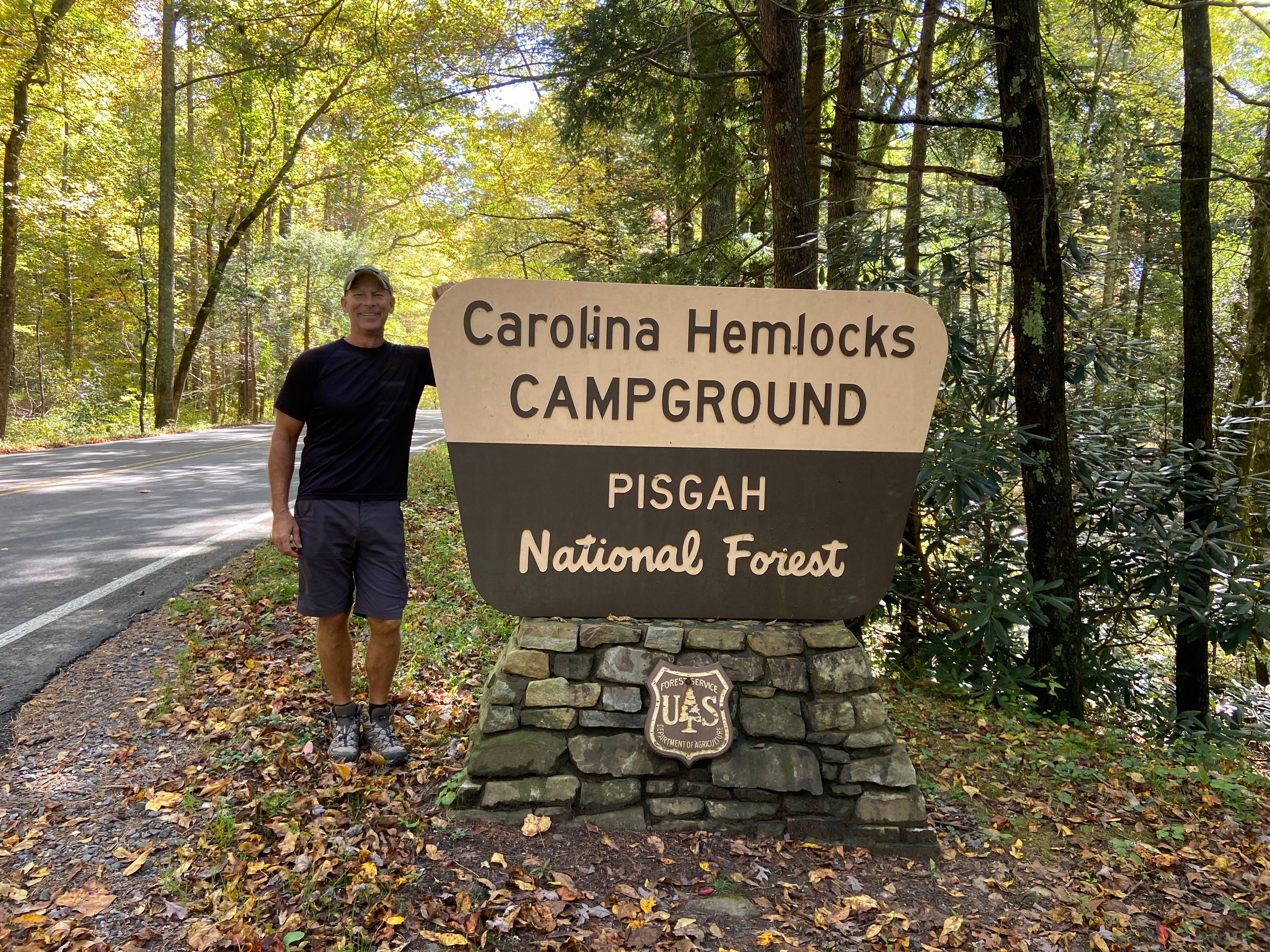 Camper submitted image from Pisgah National Forest Carolina Hemlocks Campground - 1
