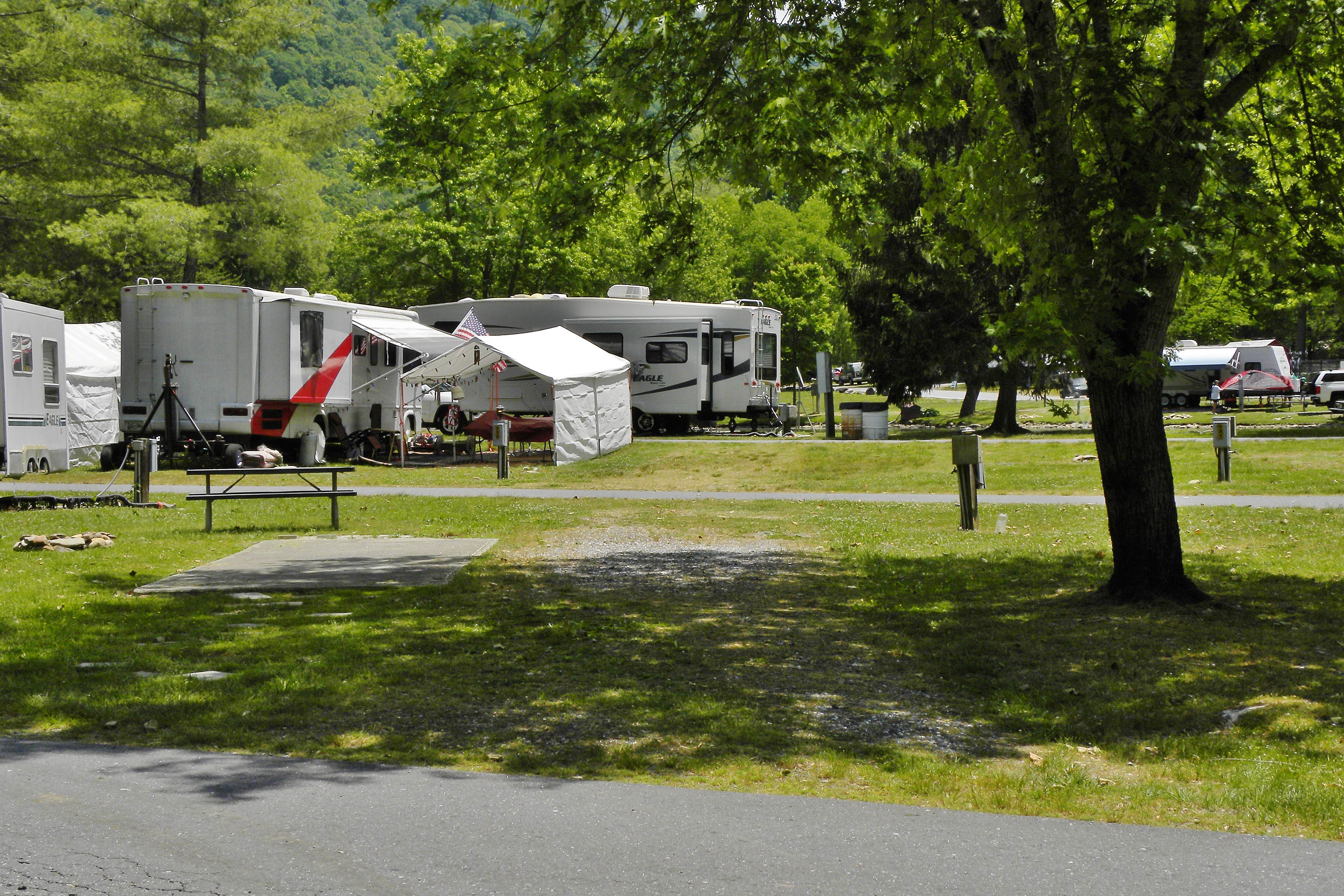 Myron C.'s photo of rv camping at Happy Holiday RV Village near Maggie Valley, NC