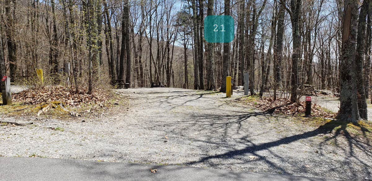 Camper-submitted photo at Chestnut Hollow Horse Campground — Grayson Highlands State Park near Cana, VA
