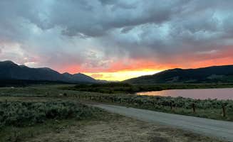 Abby M.'s photo of a dispersed camping area at Henry's Lake BLM Dispersed near Macks Inn, ID