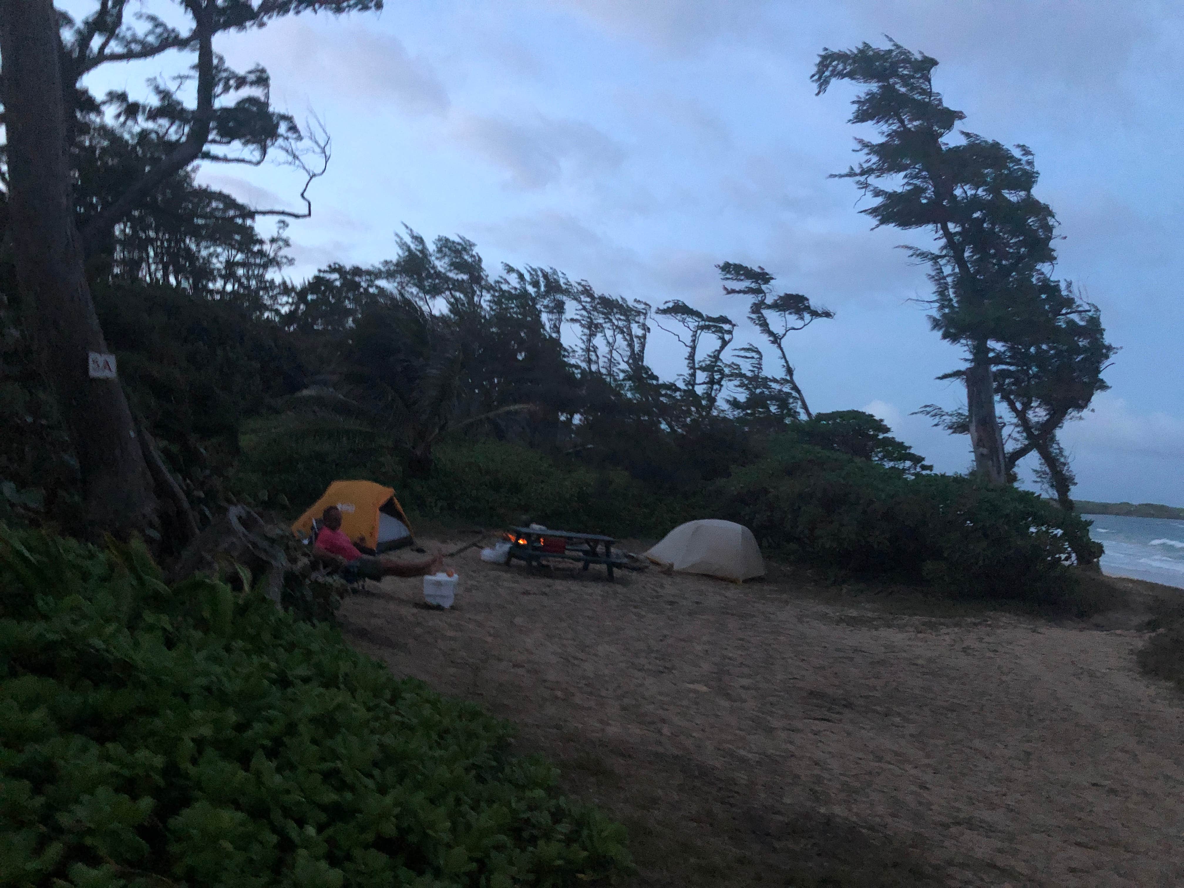 Stephanie Z.'s photo at Mālaekahana State Recreation Area Campground near Pearl City, HI