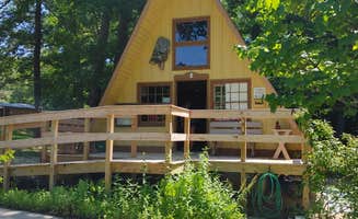 Kenpocentaur K.'s photo of glamping accommodations at Shawnee State Park Campground near Chillicothe, OH
