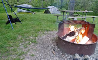 Kenpocentaur K.'s photo of tent camping at Possum Creek Metro park (Five Rivers Dayton Metro Park) near Greenville, OH