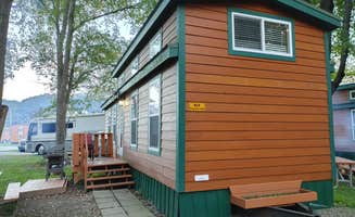 Kenpocentaur K.'s photo of glamping accommodations at Salem-Lisbon Ohio KOA near Burton, OH