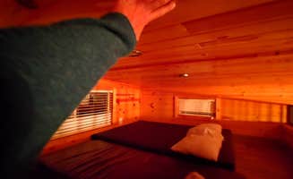 Kenpocentaur K.'s photo of glamping accommodations at Salem-Lisbon Ohio KOA near New Castle, PA