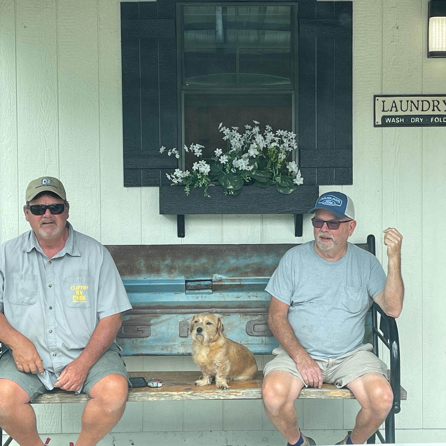 Steve L.'s photo of camping with pets at Clifton RV Park near Meridian, TX