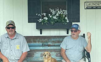 Steve L.'s photo of camping with pets at Clifton RV Park in Texas