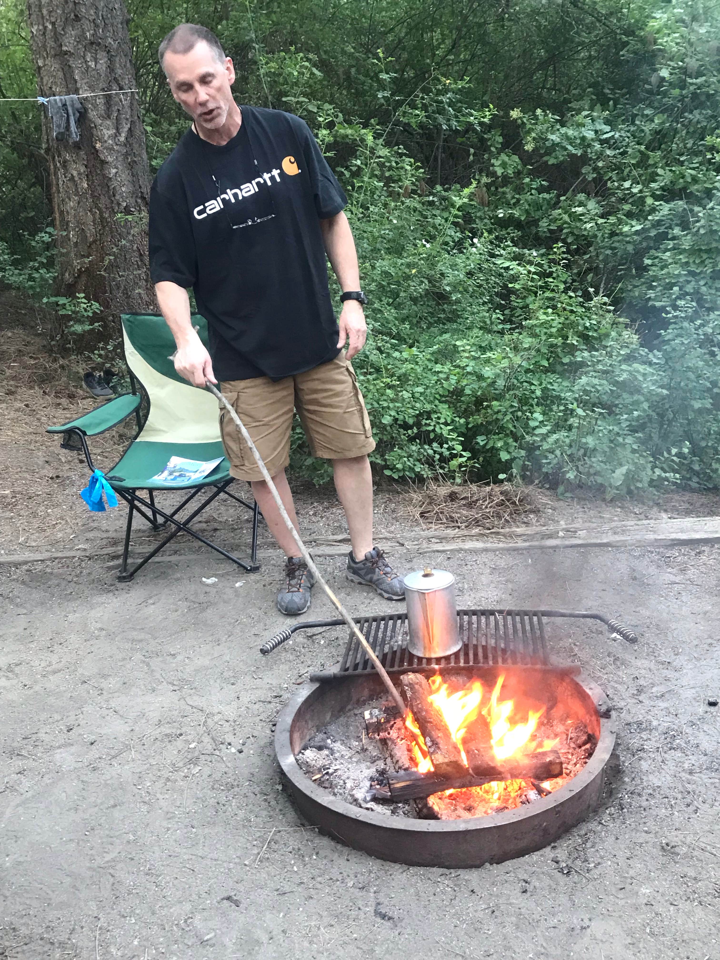 Paul B.'s photo at Whitetail Campground — Farragut State Park near Athol, ID