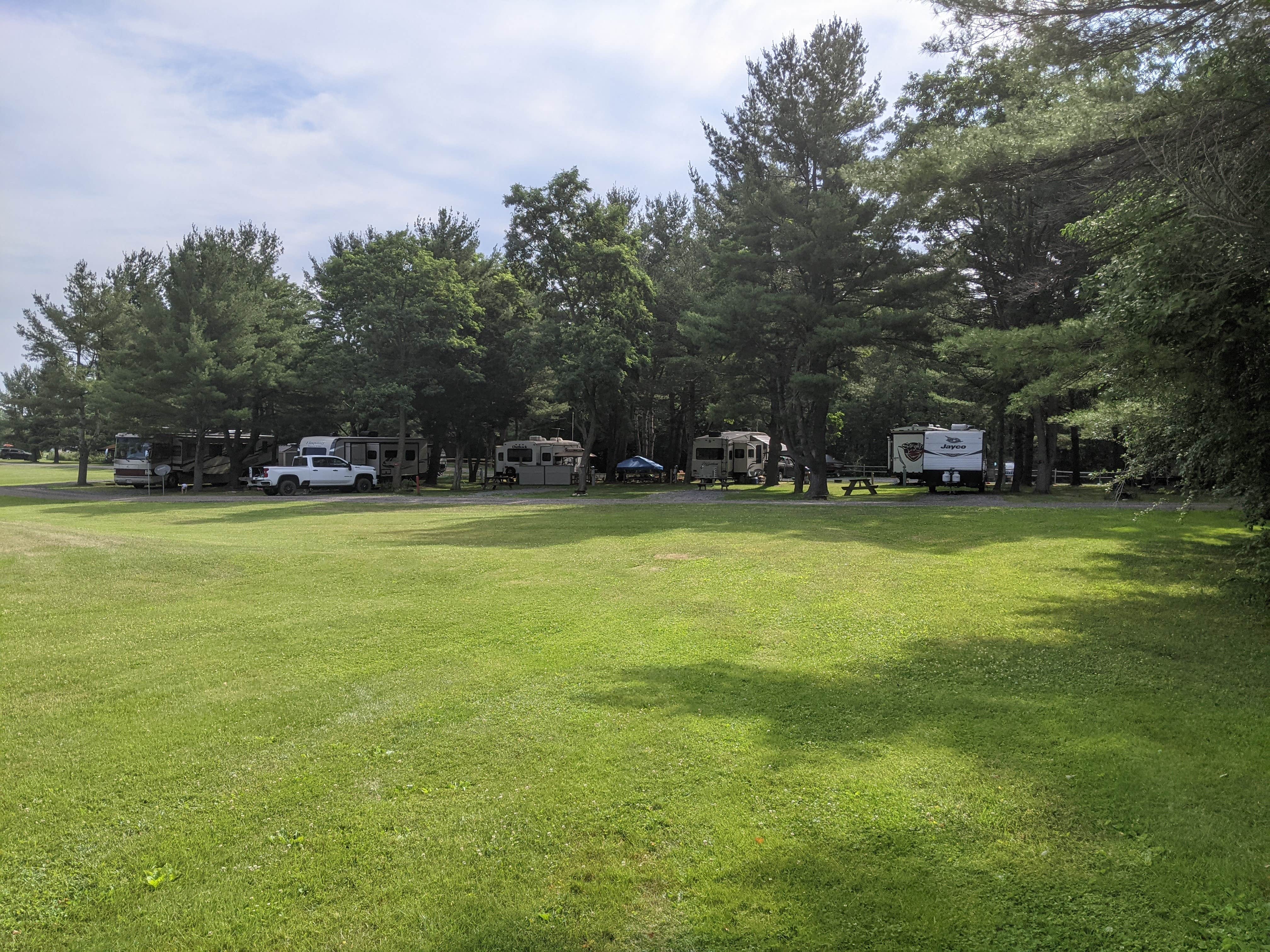 Camper-submitted photo at Country Charm Campground near Dresden, NY