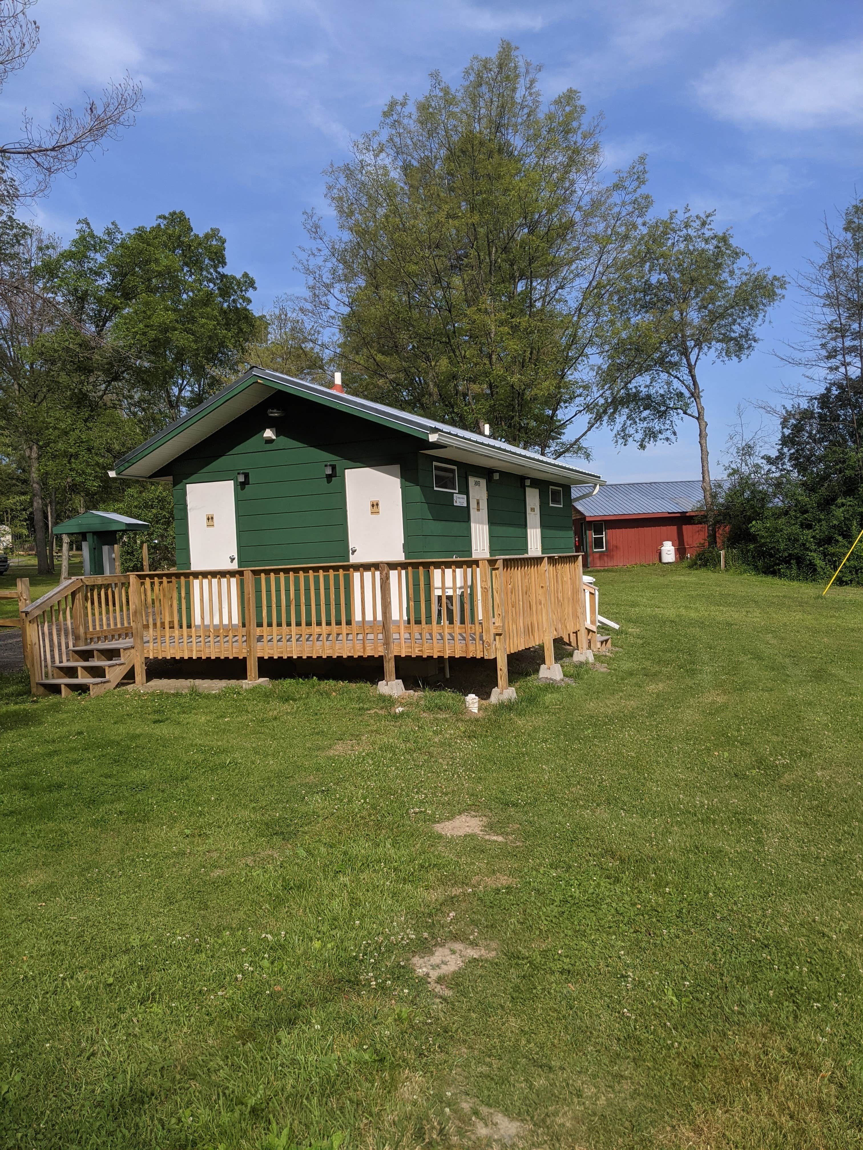 Jason's photo of a cabin at Country Charm Campground near Dresden, NY