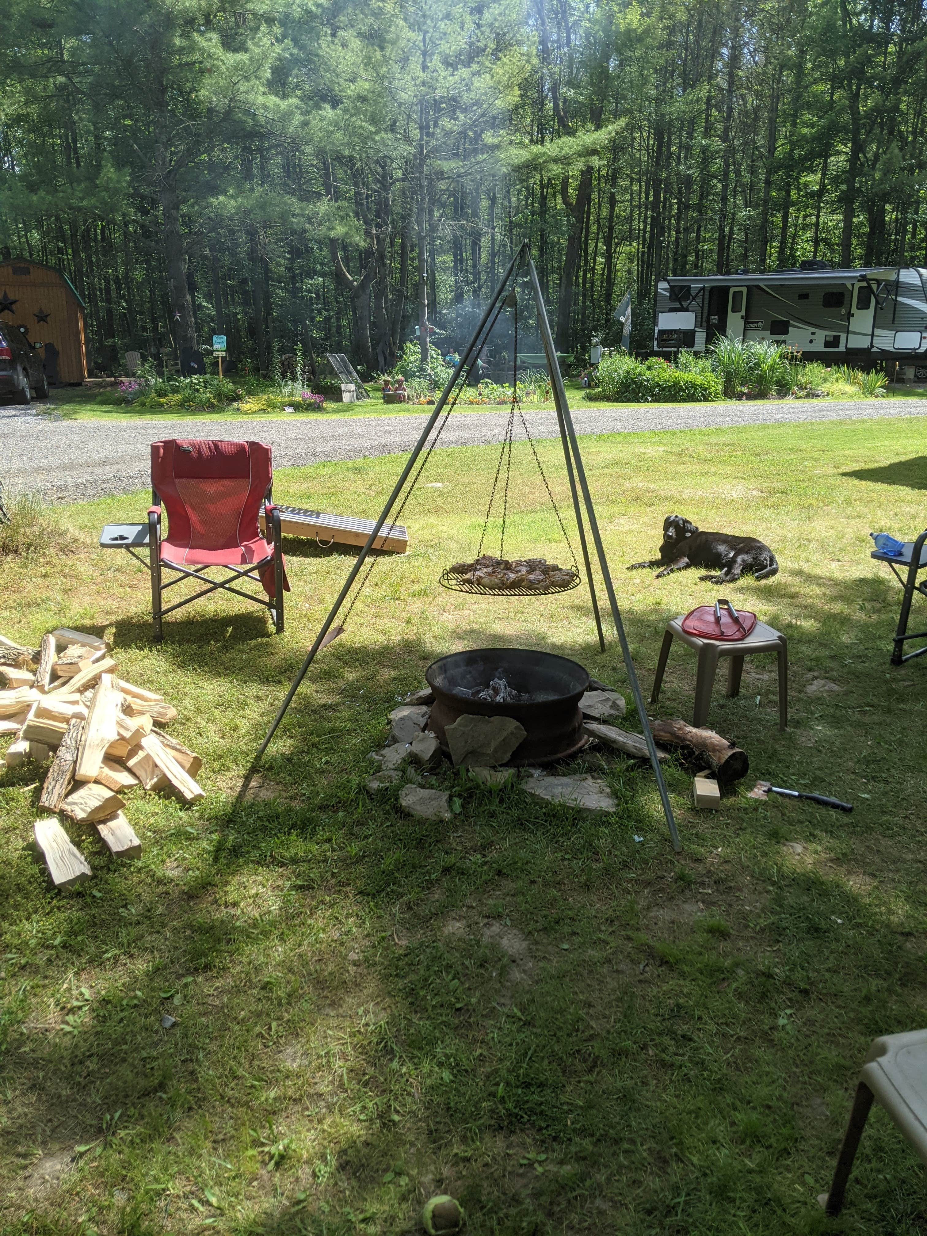 Camper-submitted photo at Country Charm Campground near Penn Yan, NY