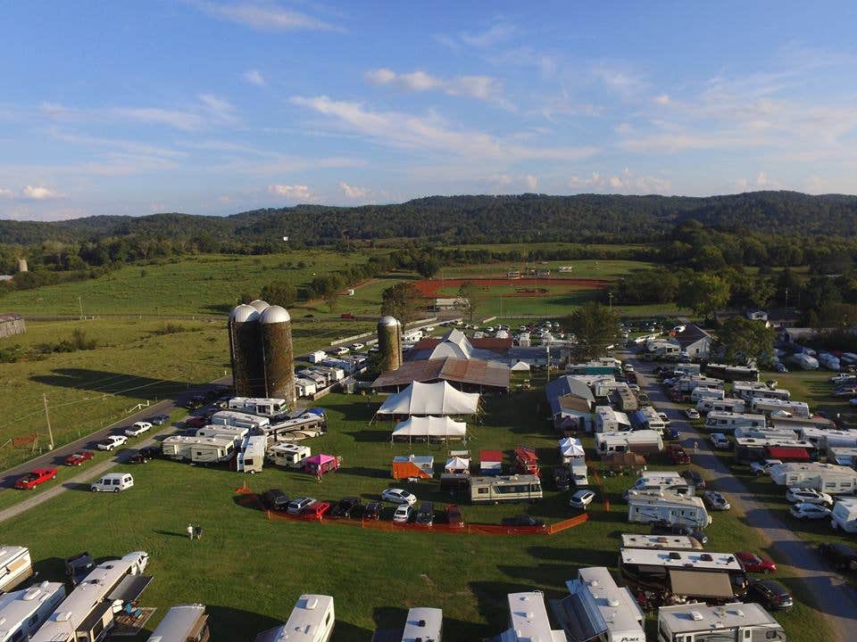Camper-submitted photo at Dumplin Valley Farm RV Park near Kodak, TN