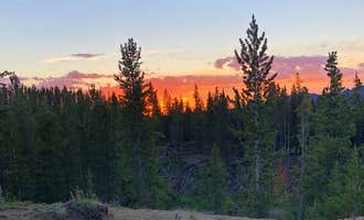 Camping near White Pine Wyoming, Ski and Summer Resort: Trails End Campground Elkhart Park, Pinedale, Wyoming