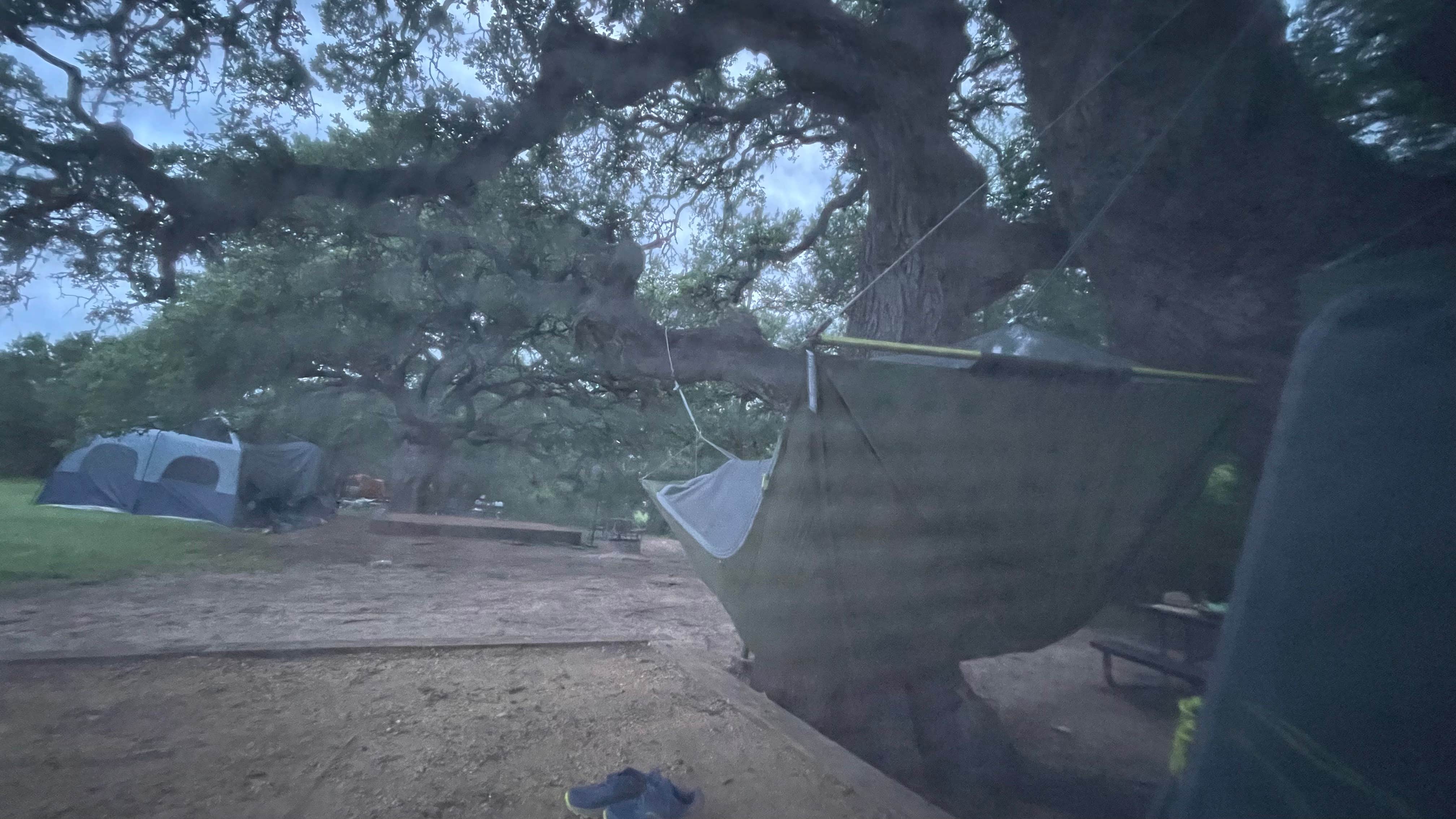 Keisha D.'s photo of tent camping at Tejas Park near Granger, TX