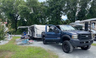 Camping near Blackwater River State Park Campground: Eagle's Landing RV Park, Holt, Florida
