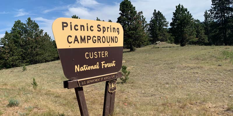 Camper submitted image from Picnic Spring Campground