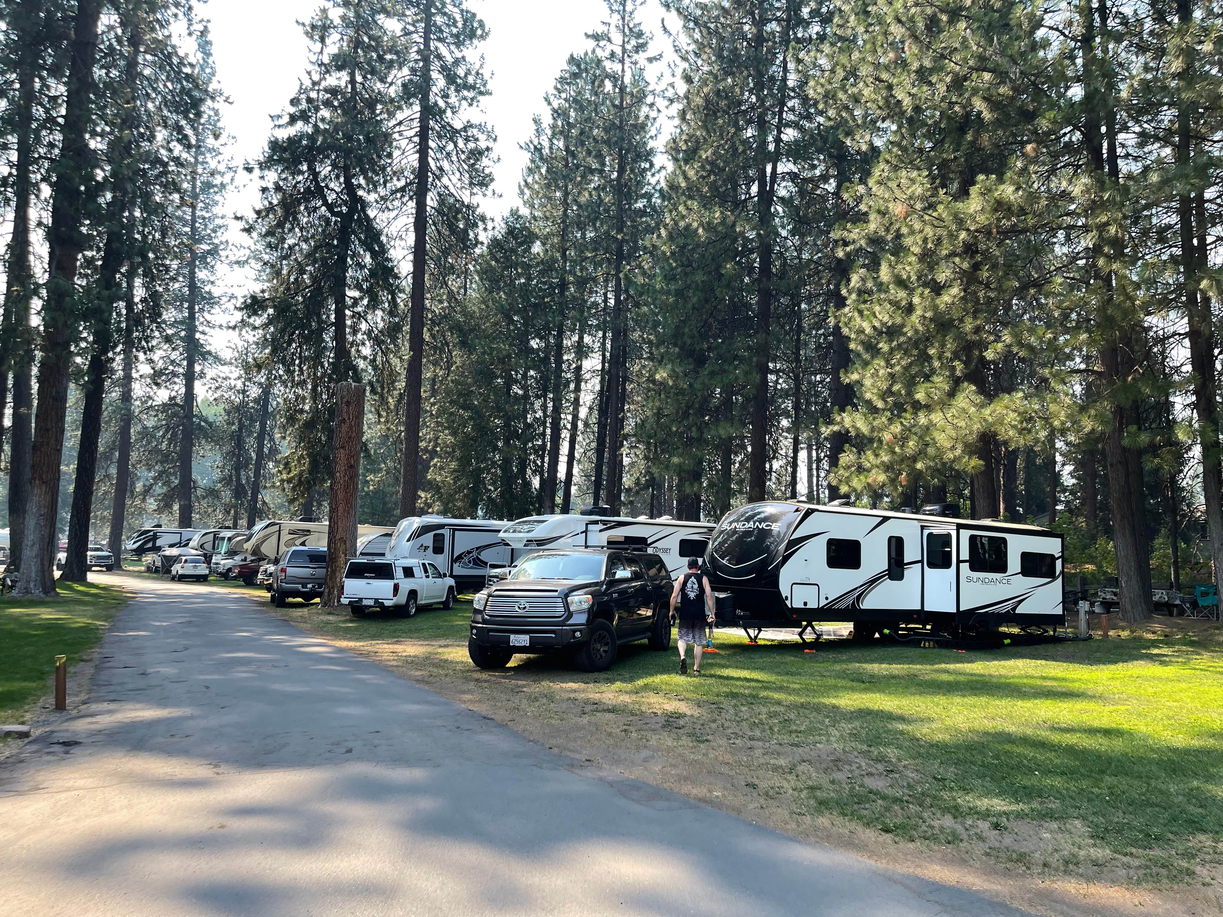 Angie R.'s photo of rv camping at McCloud RV Resort near McCloud, CA
