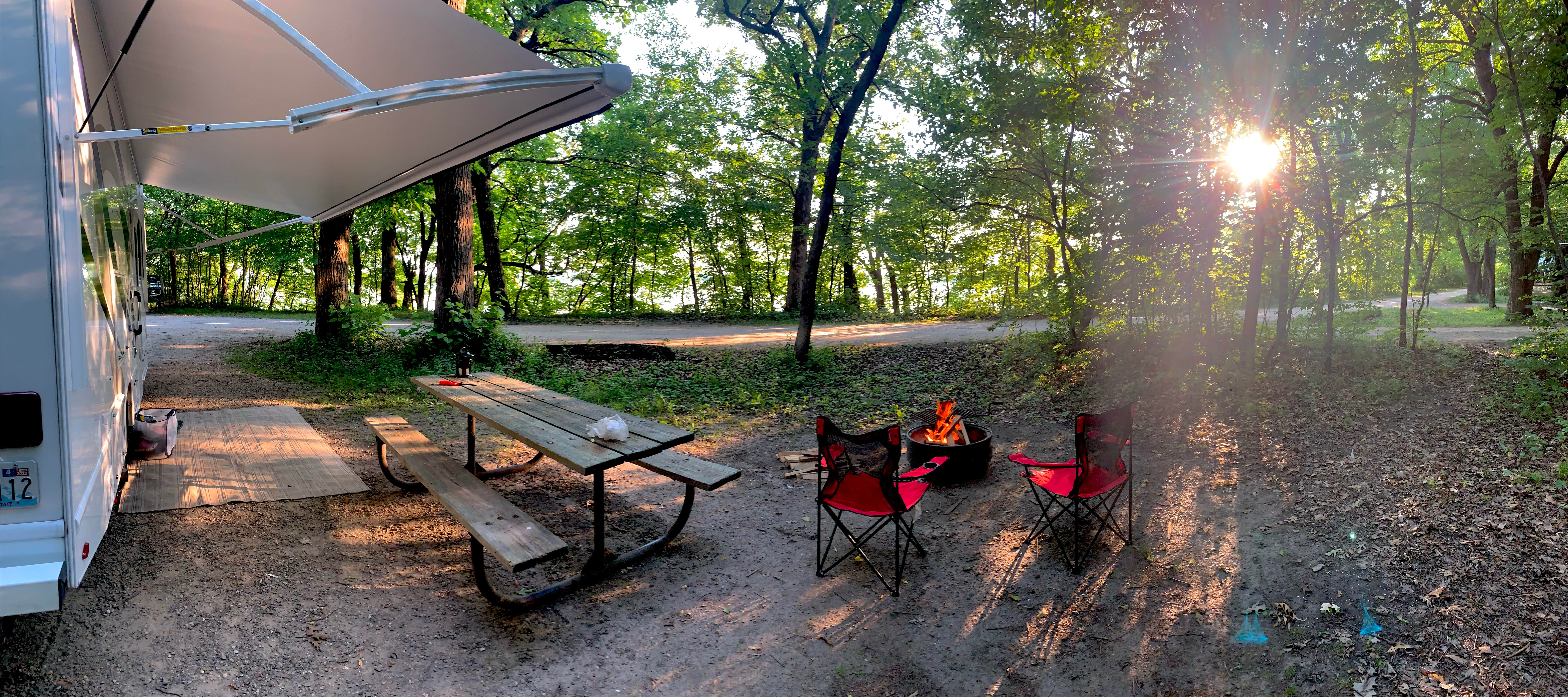 Jennifer H.'s photo at Myre State Park Campgrounds near Hayward, MN