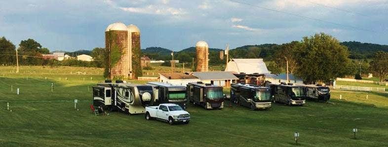 Camper-submitted photo at Dumplin Valley Farm RV Park near Kodak, TN