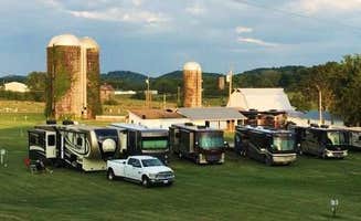 Mitzi S.'s photo of rv camping at Dumplin Valley Farm RV Park near Bulls Gap, TN