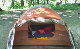 Andrea G.'s photo at Northern Lights Campground — Devils Lake State Park near Baraboo, WI