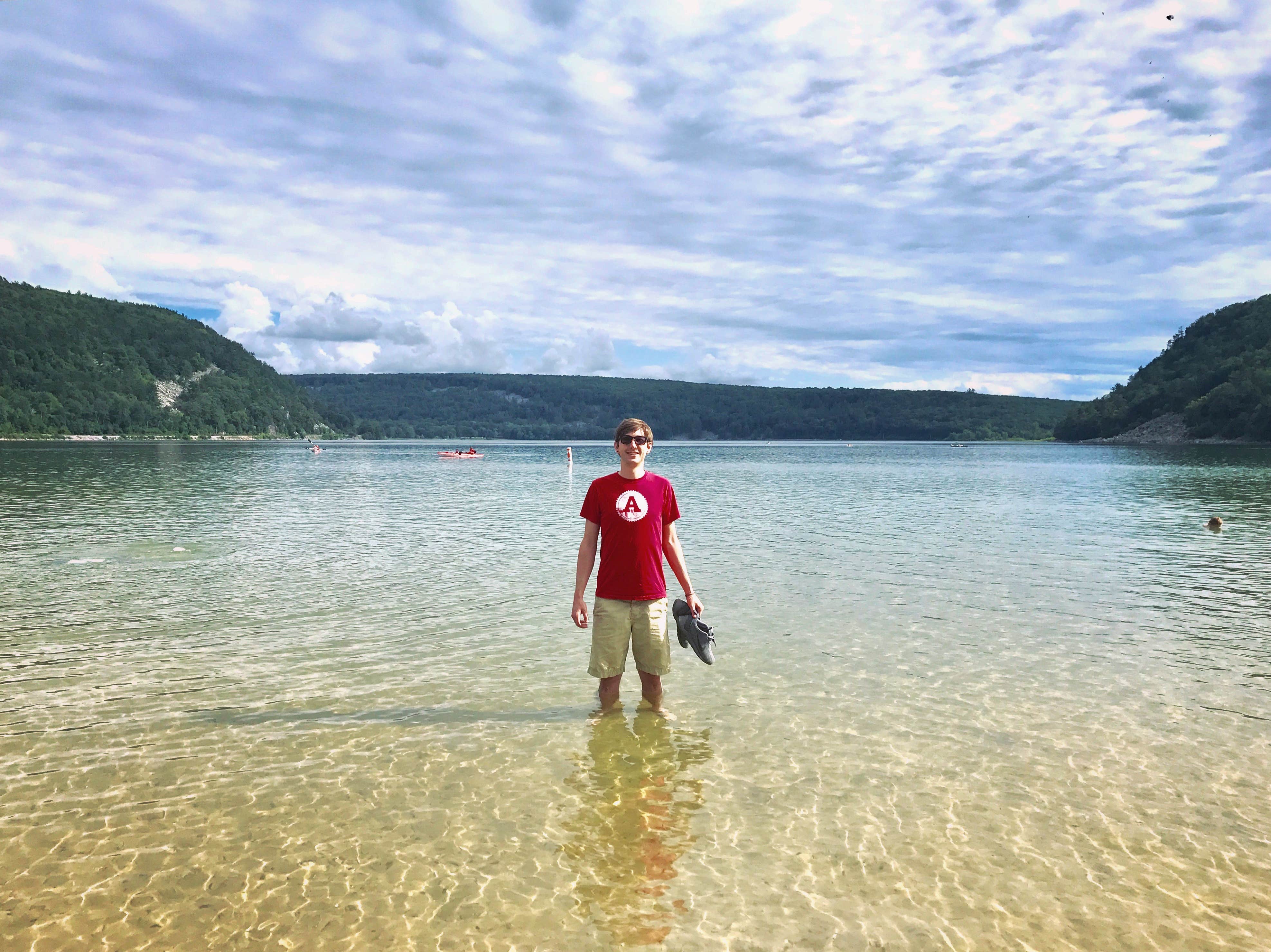 Camper-submitted photo at Northern Lights Campground — Devils Lake State Park near Prairie du Sac, WI