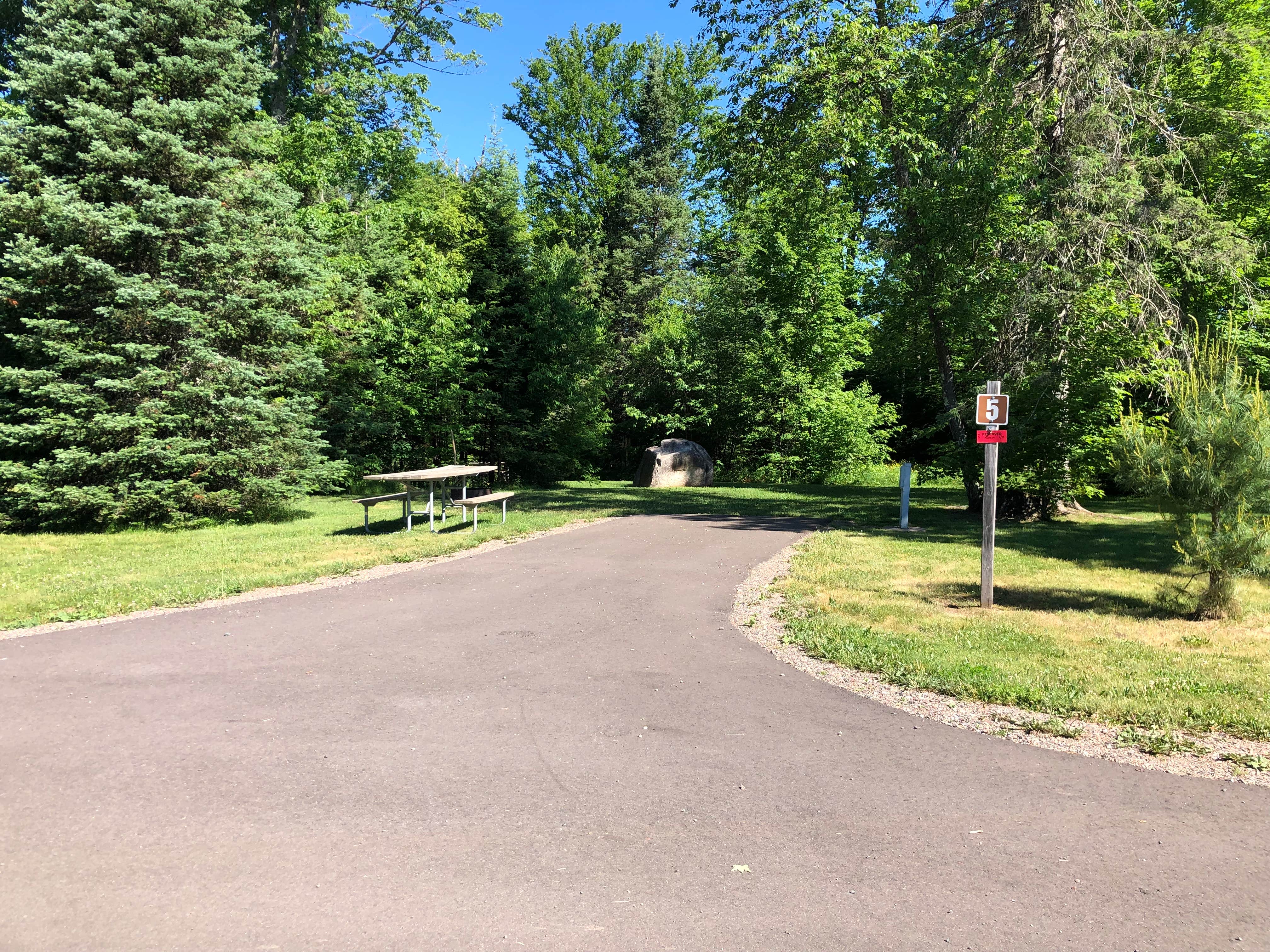 Camper-submitted photo at Schomberg Park near Mercer, WI