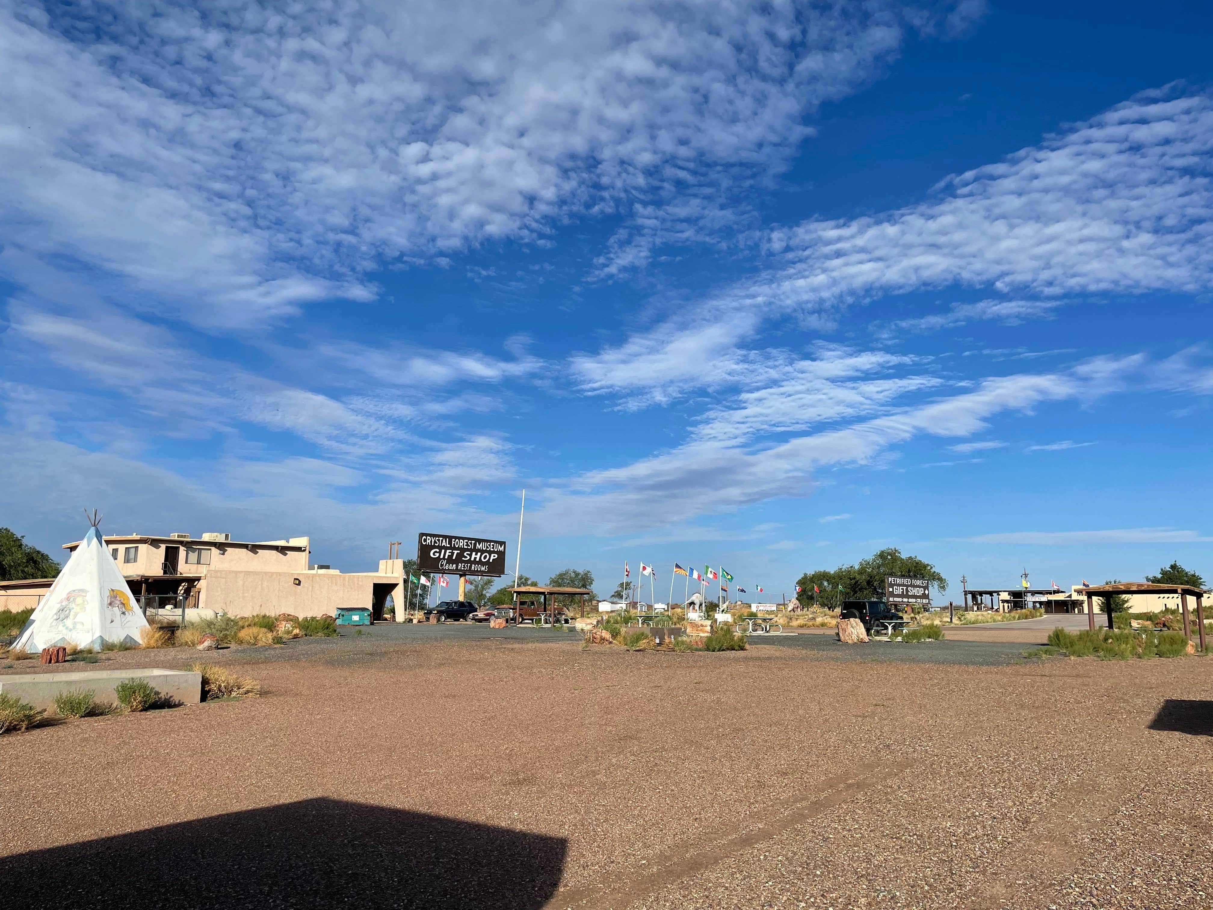 Thomas W.'s photo of a dispersed camping area at Crystal Forest Museum and Gifts near Holbrook, AZ