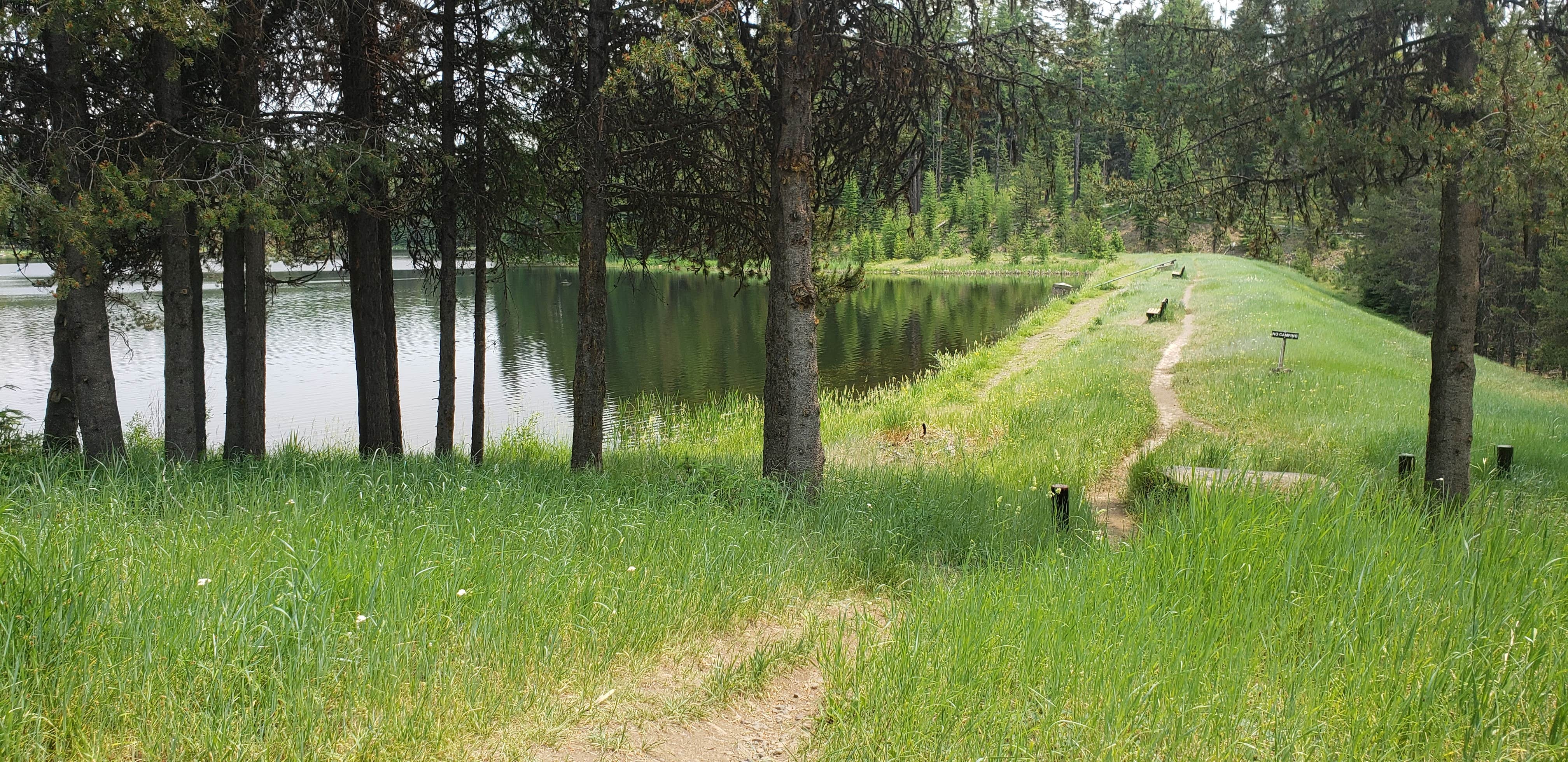 Camper-submitted photo at Penland Lake near Kimberly, OR