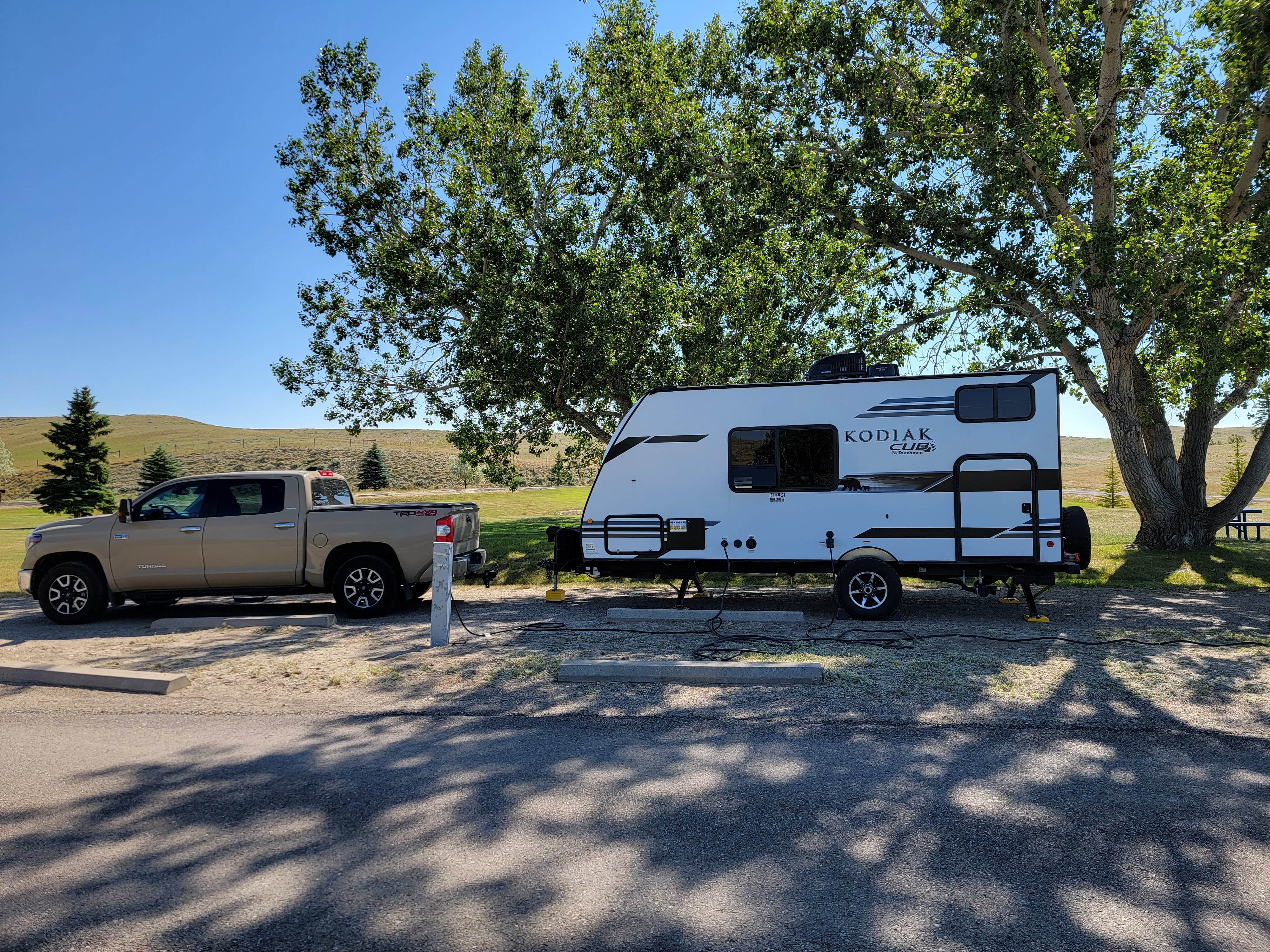 Camper-submitted photo at Shelby RV Park & Resort near Sweet Grass, MT