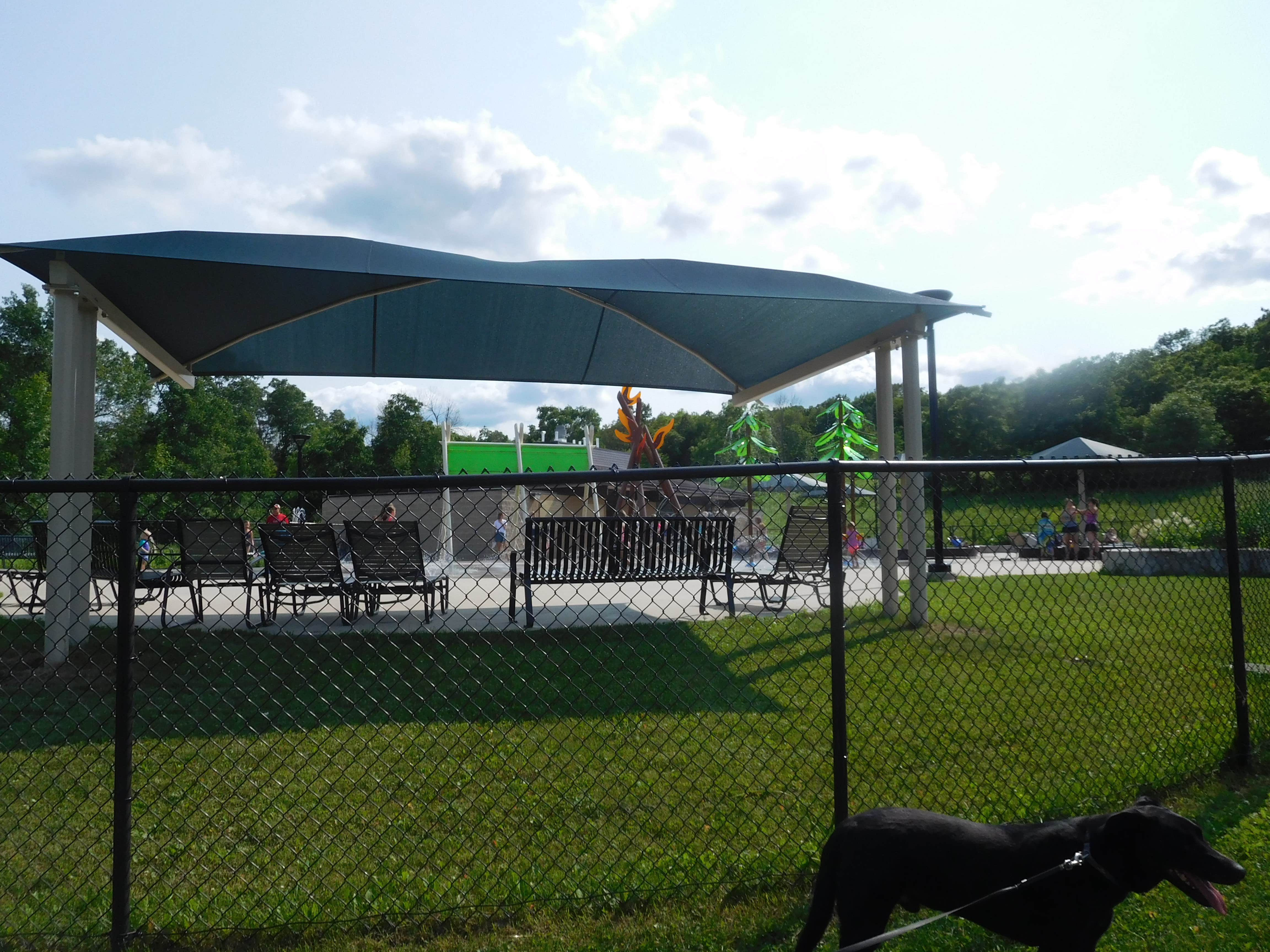 Debra M.'s photo of camping with pets at Blue Mound State Park Campground near Highland, WI