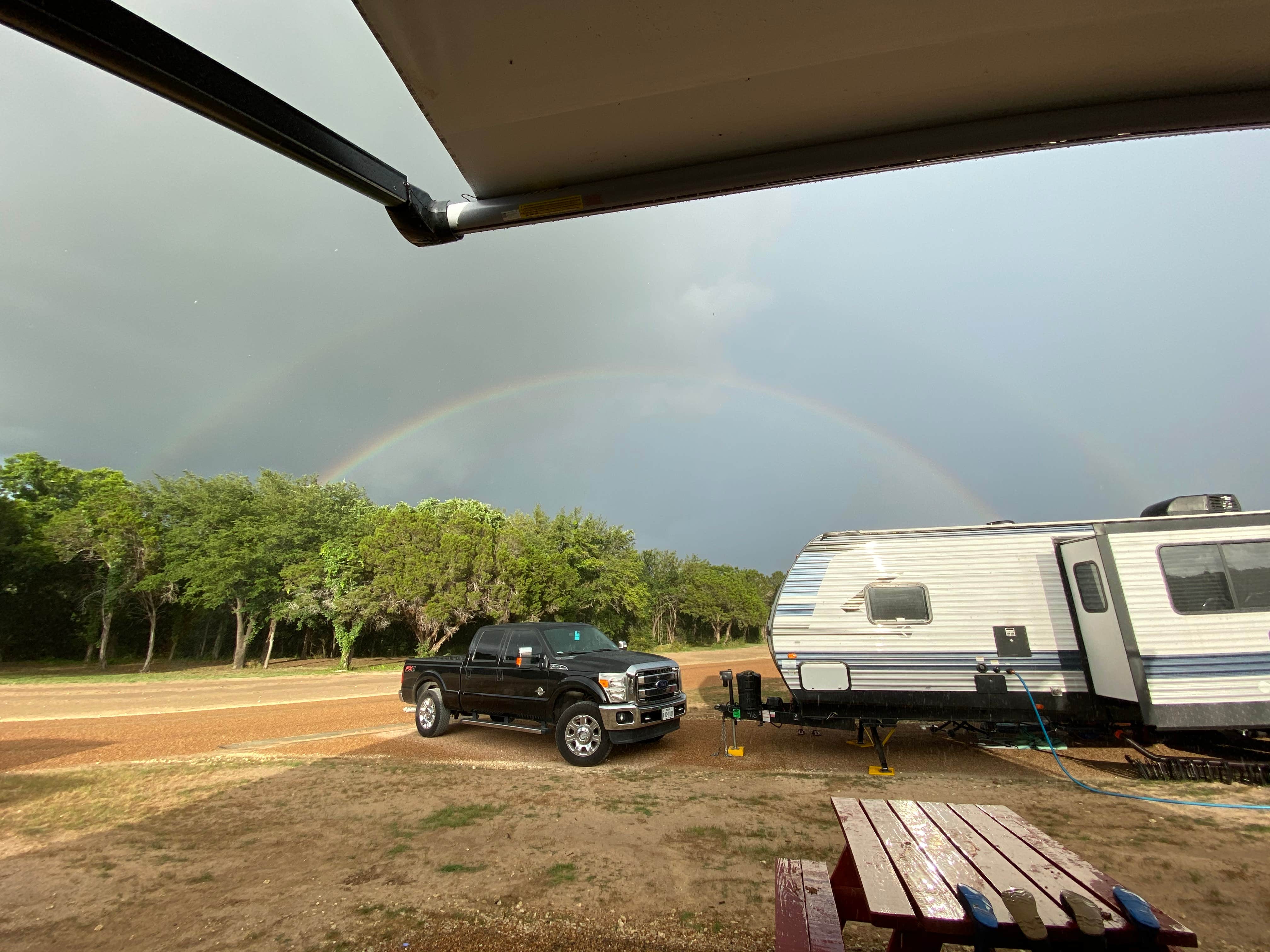 Tiffany H.'s photo of rv camping at Dinosaur Valley RV Park near Whitney Lake