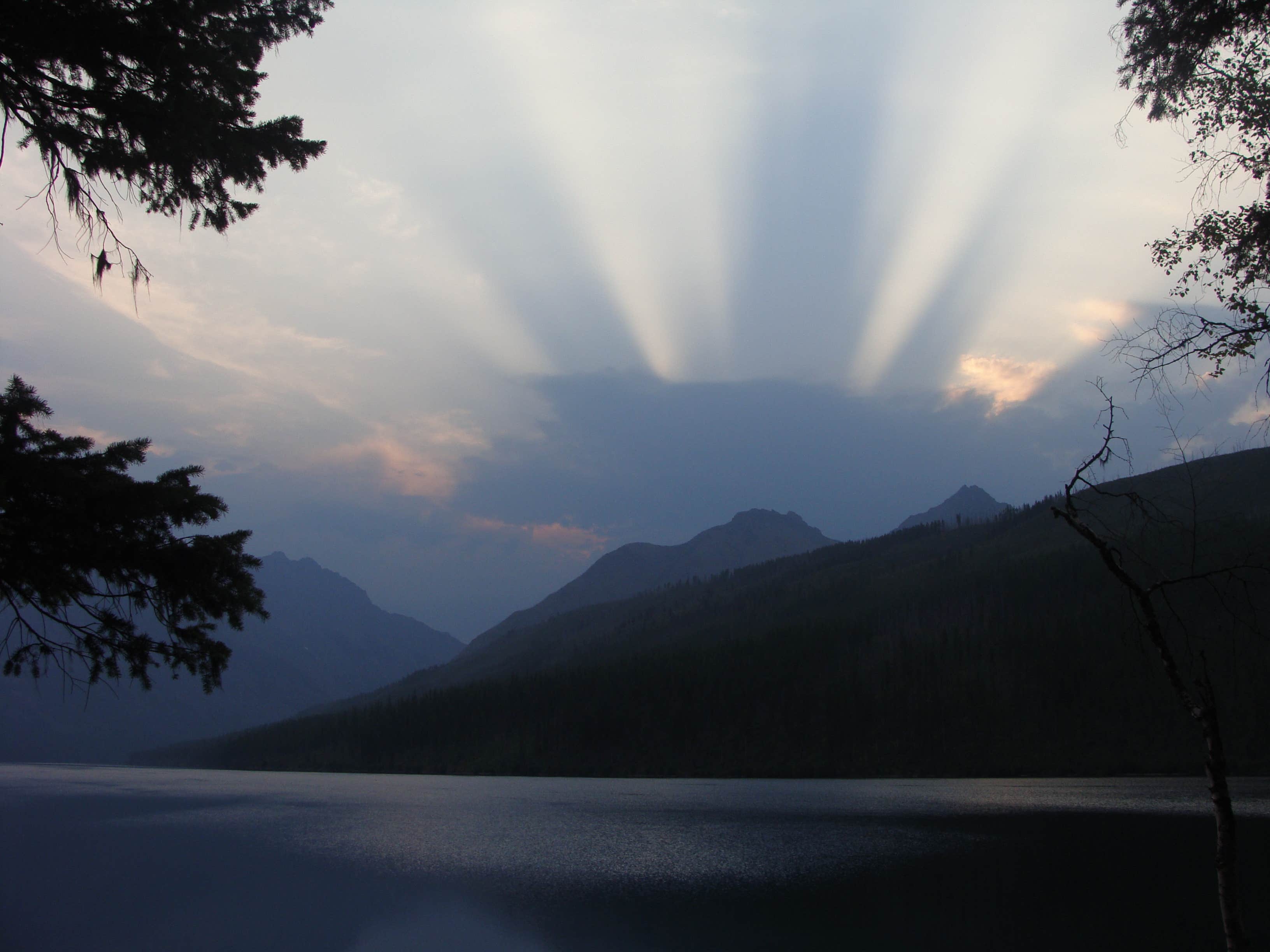 Camper-submitted photo at Kintla Lake Campground — Glacier National Park near Eureka, MT