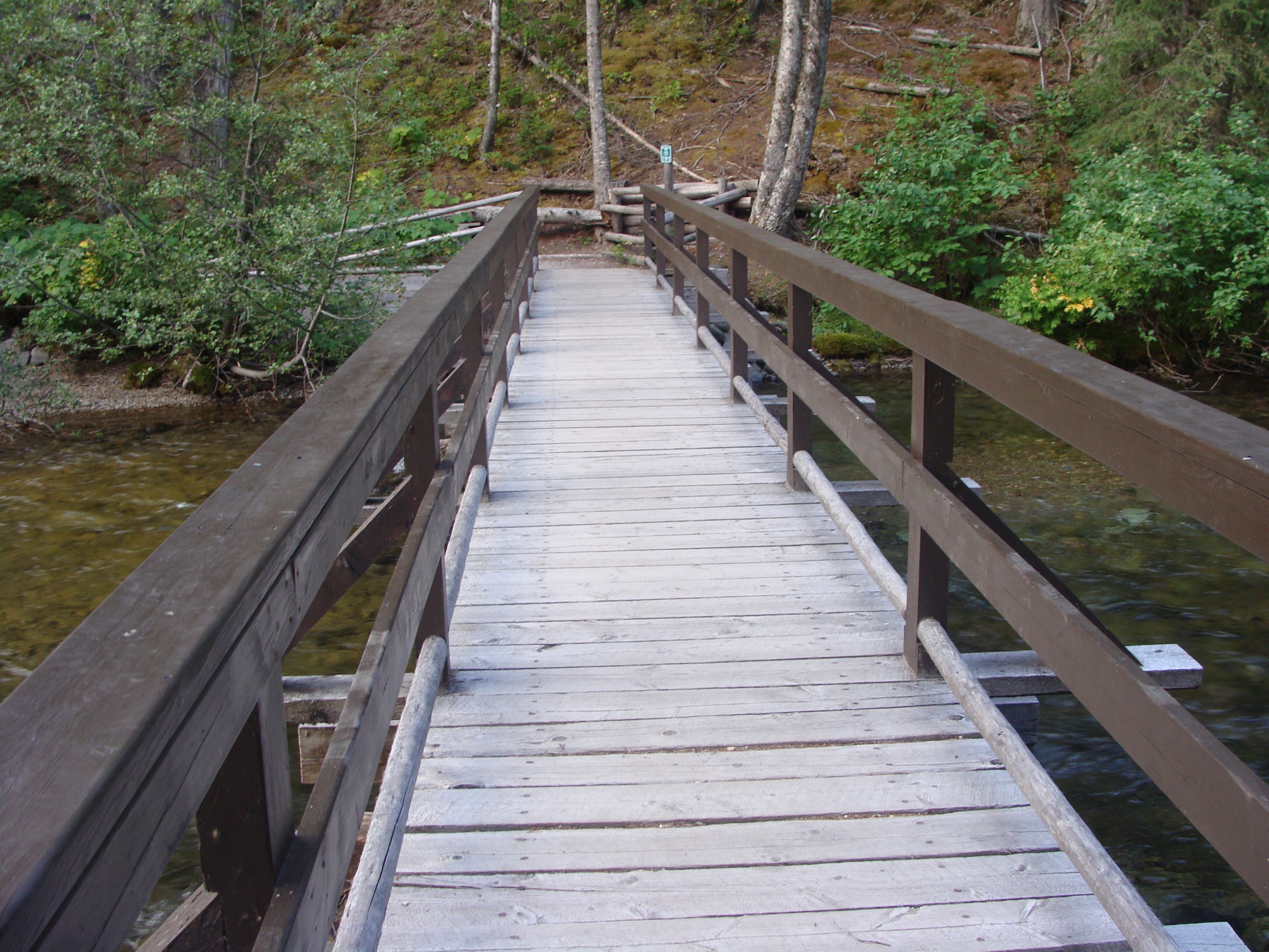 bridge at Kintla lake