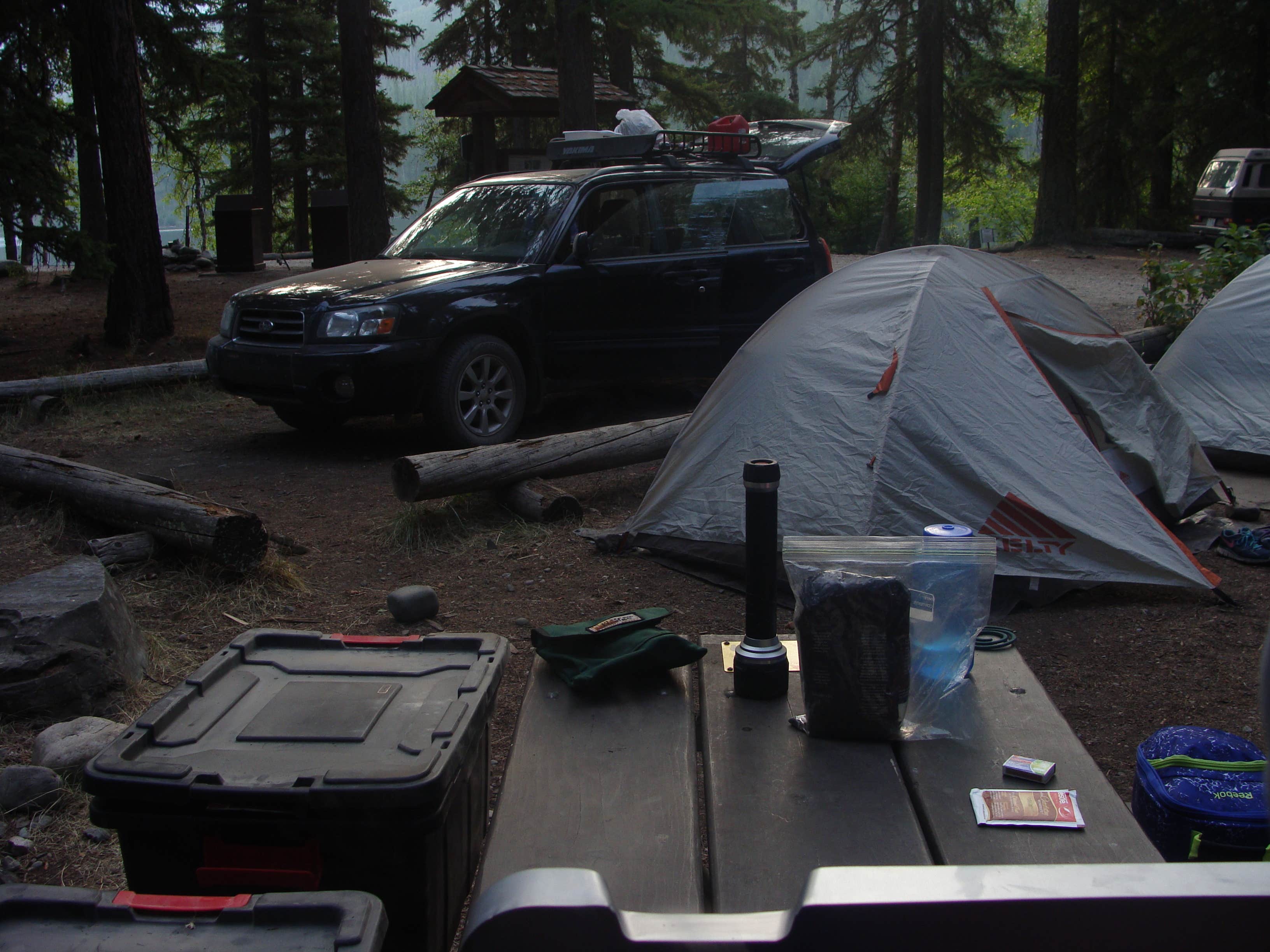Laney S.'s photo at Kintla Lake Campground — Glacier National Park near Rexford, MT