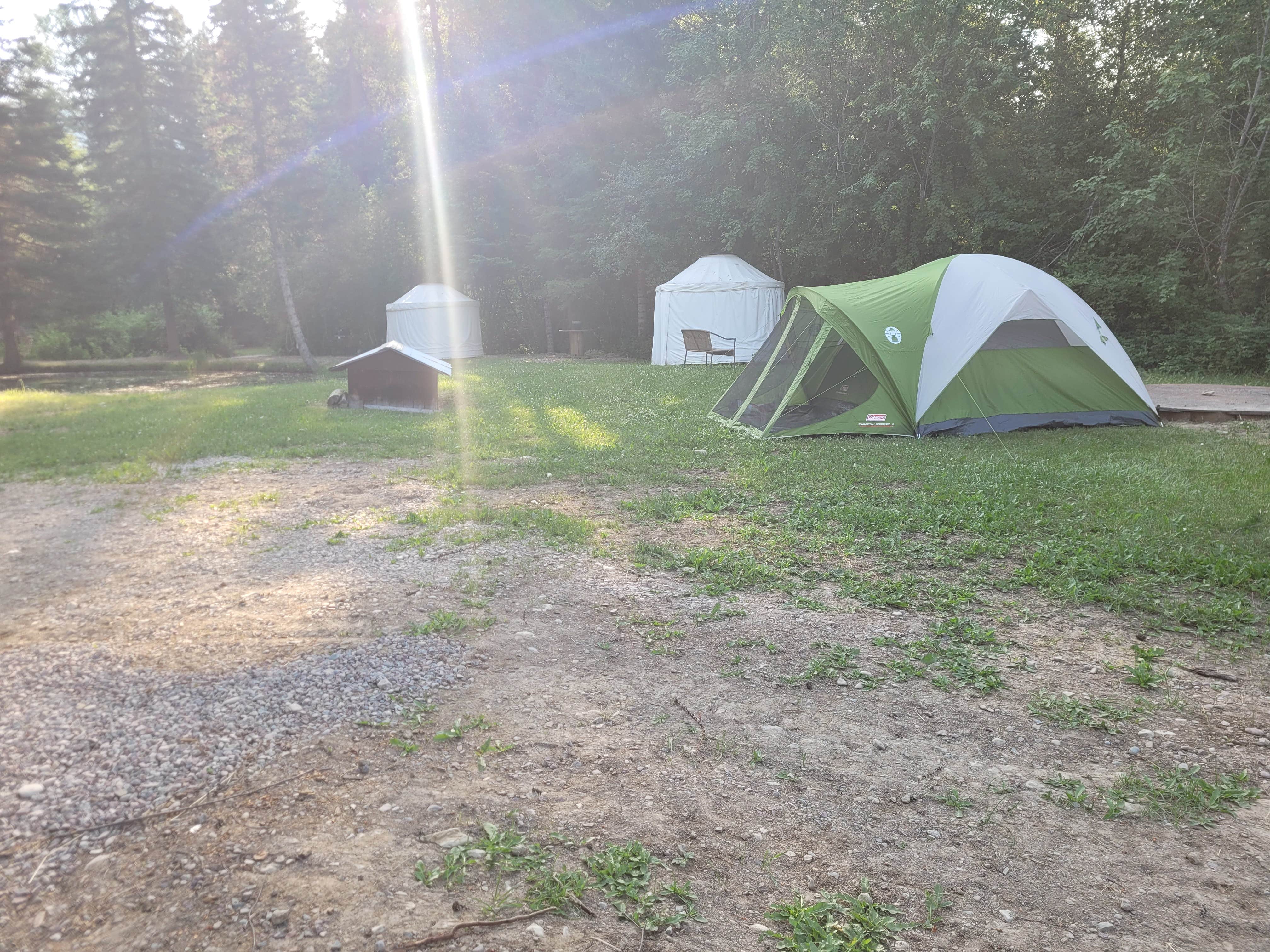 Taryn S.'s photo at Swan Lake Trading Post & Campground near Flathead National Forest