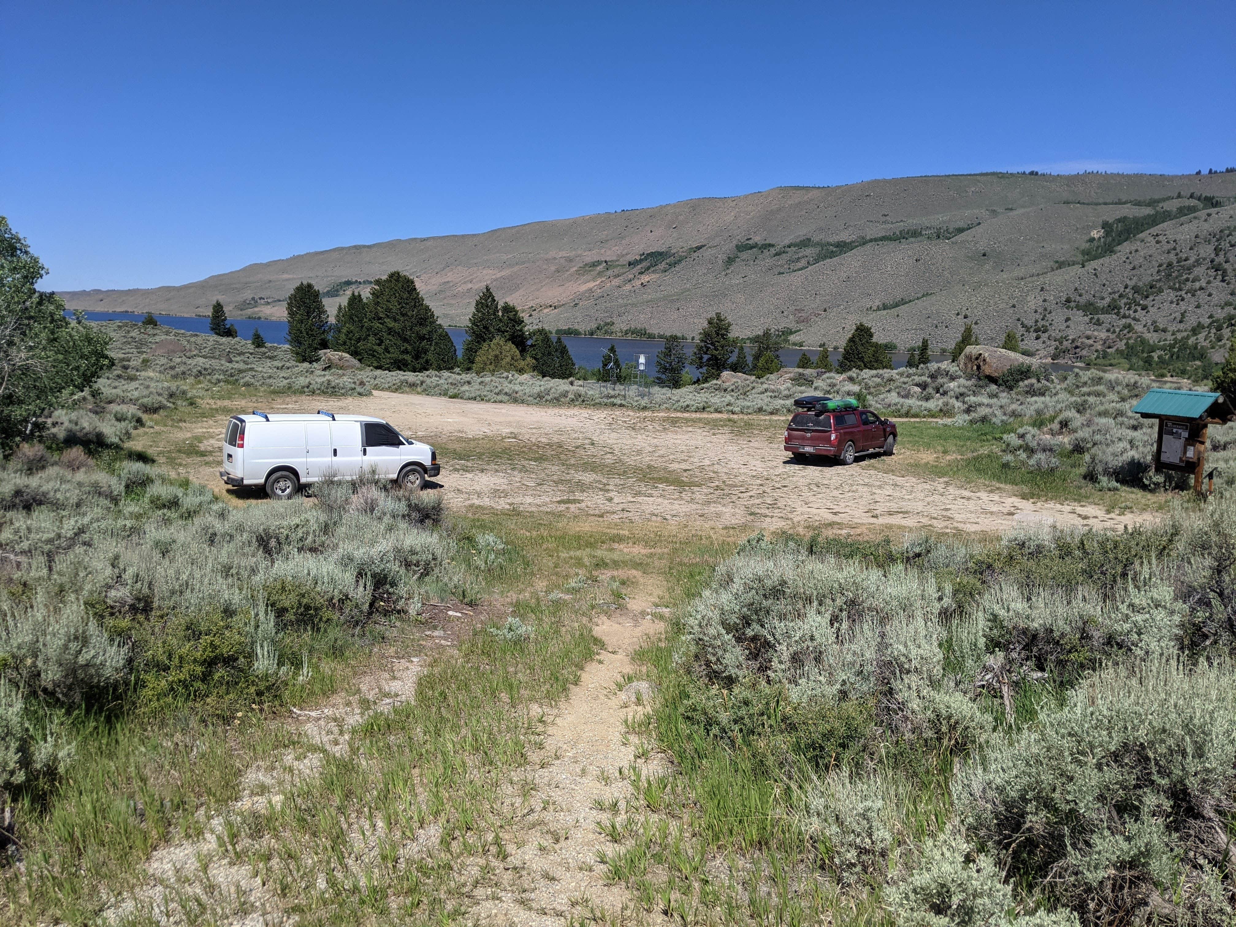 Camper-submitted photo at Boulder Lake Trail - Trailhead Dispersed Camping near Boulder, WY