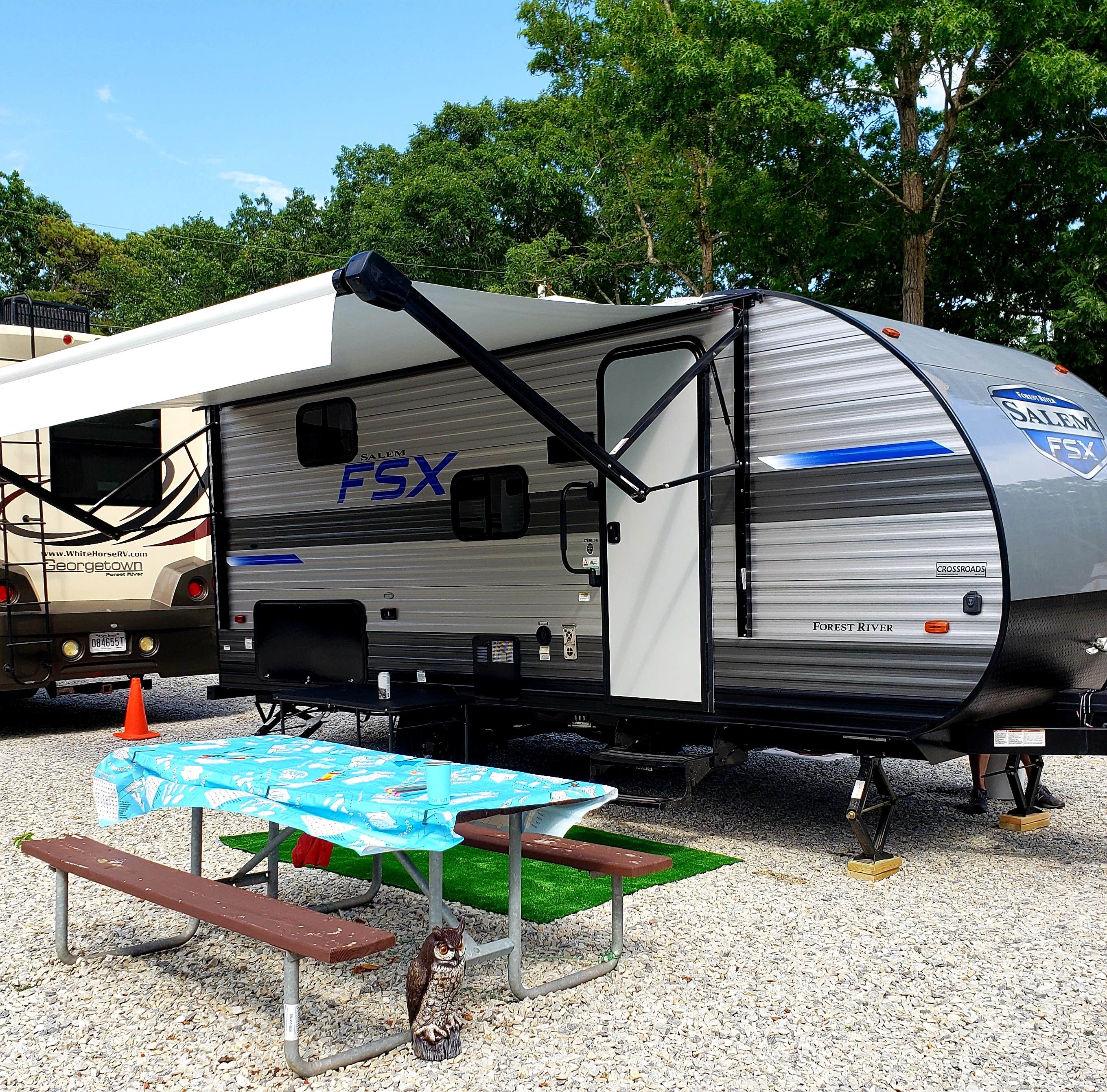 Amanda M.'s photo of rv camping at Shady Pines Campground near Hammonton, NJ