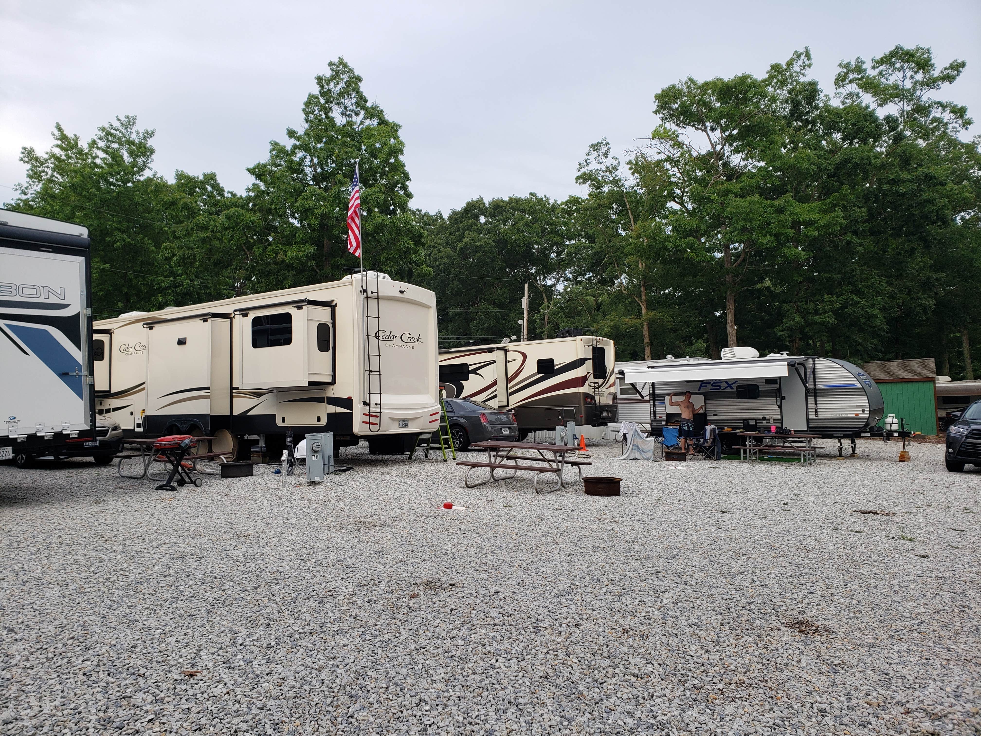 Camper-submitted photo at Shady Pines Campground near Hammonton, NJ