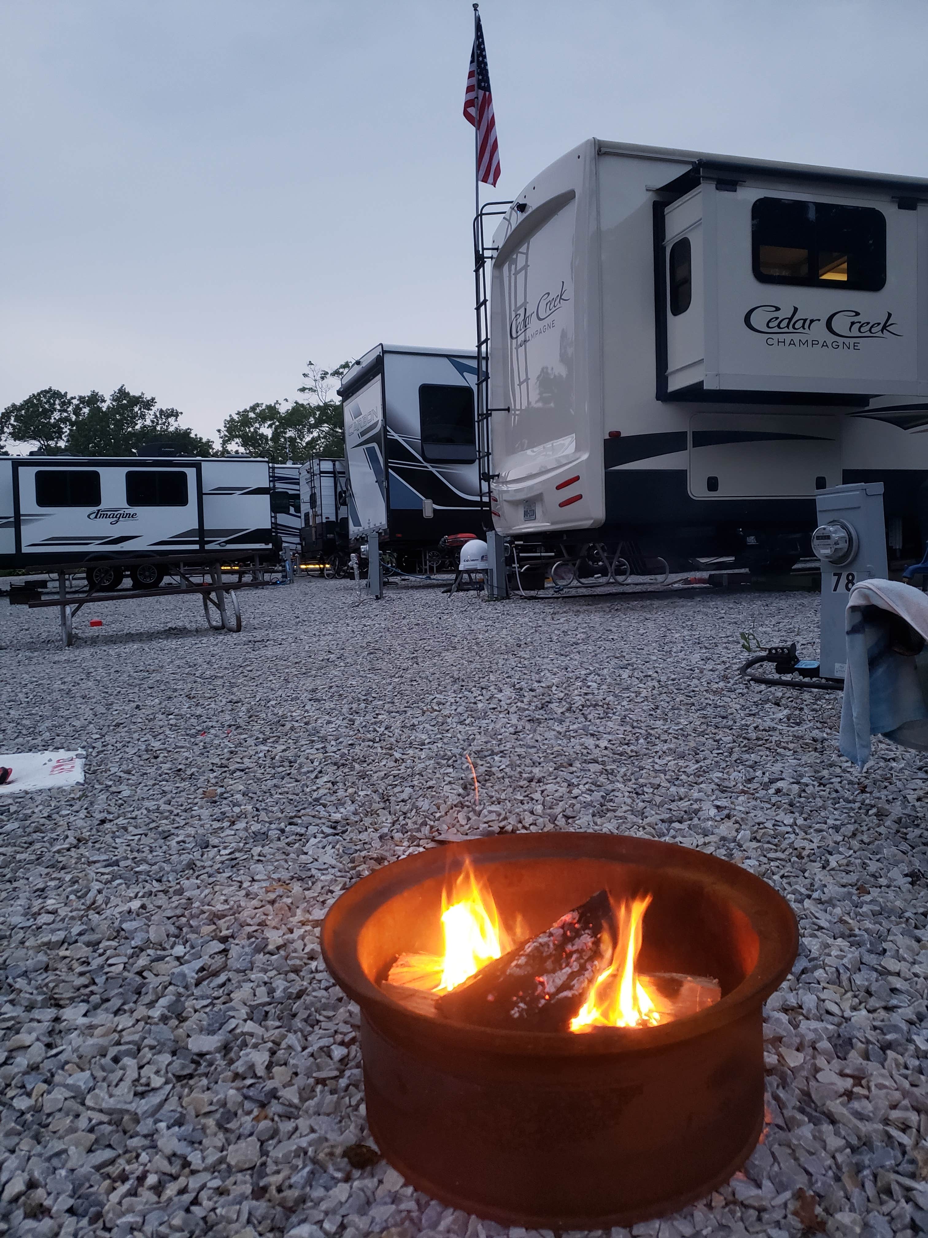 Camper-submitted photo at Shady Pines Campground near Hammonton, NJ