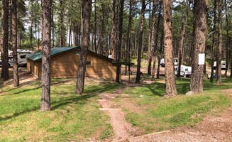 Lori C.'s photo of a cabin at Big Pine Campground near Newcastle, WY