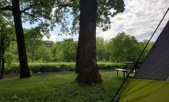 Camping near Cedar View Park: North Woods Park, Sumner, Iowa