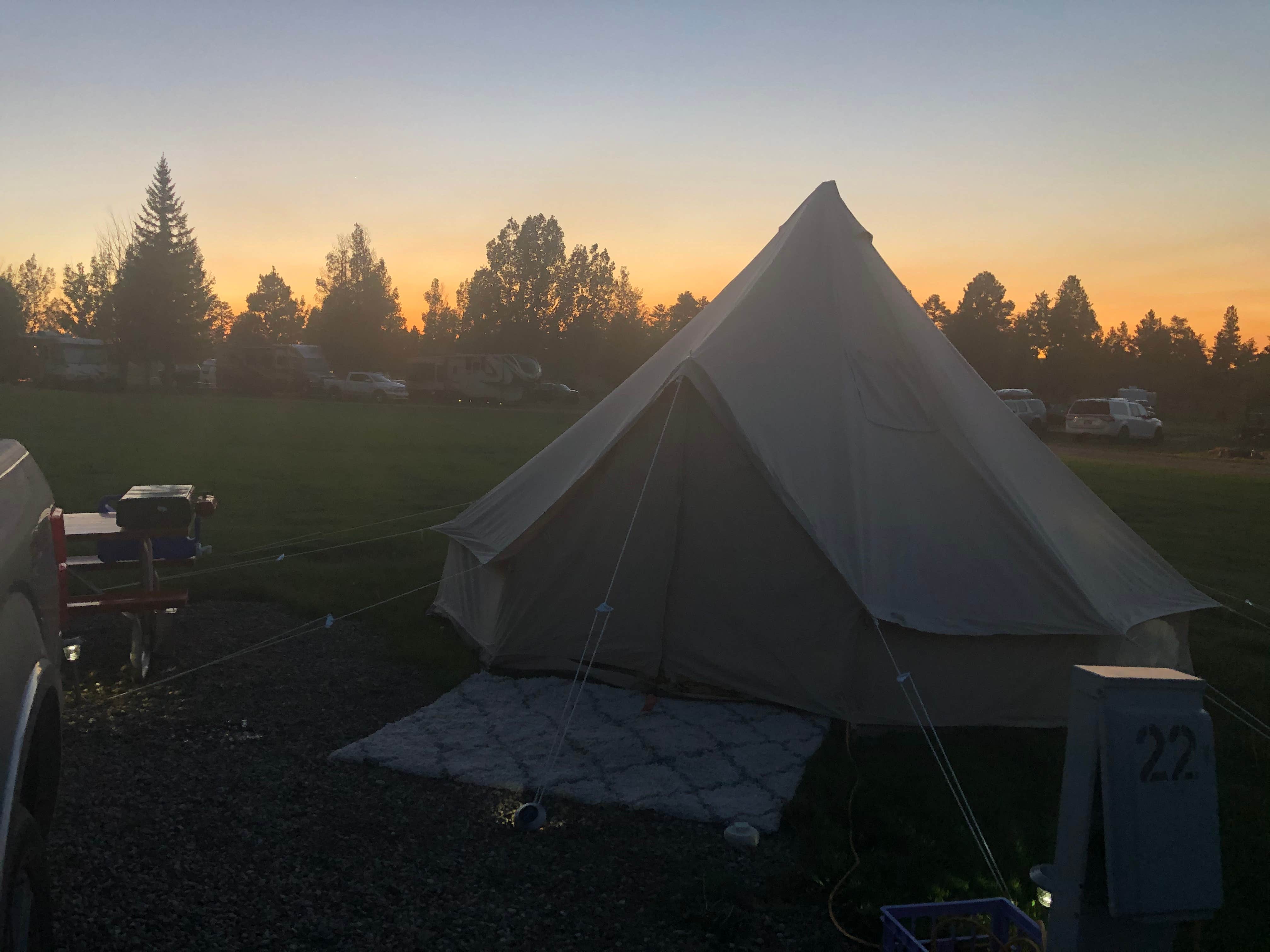Camper-submitted photo at Pine Forest RV Park near Flaming Gorge, UT