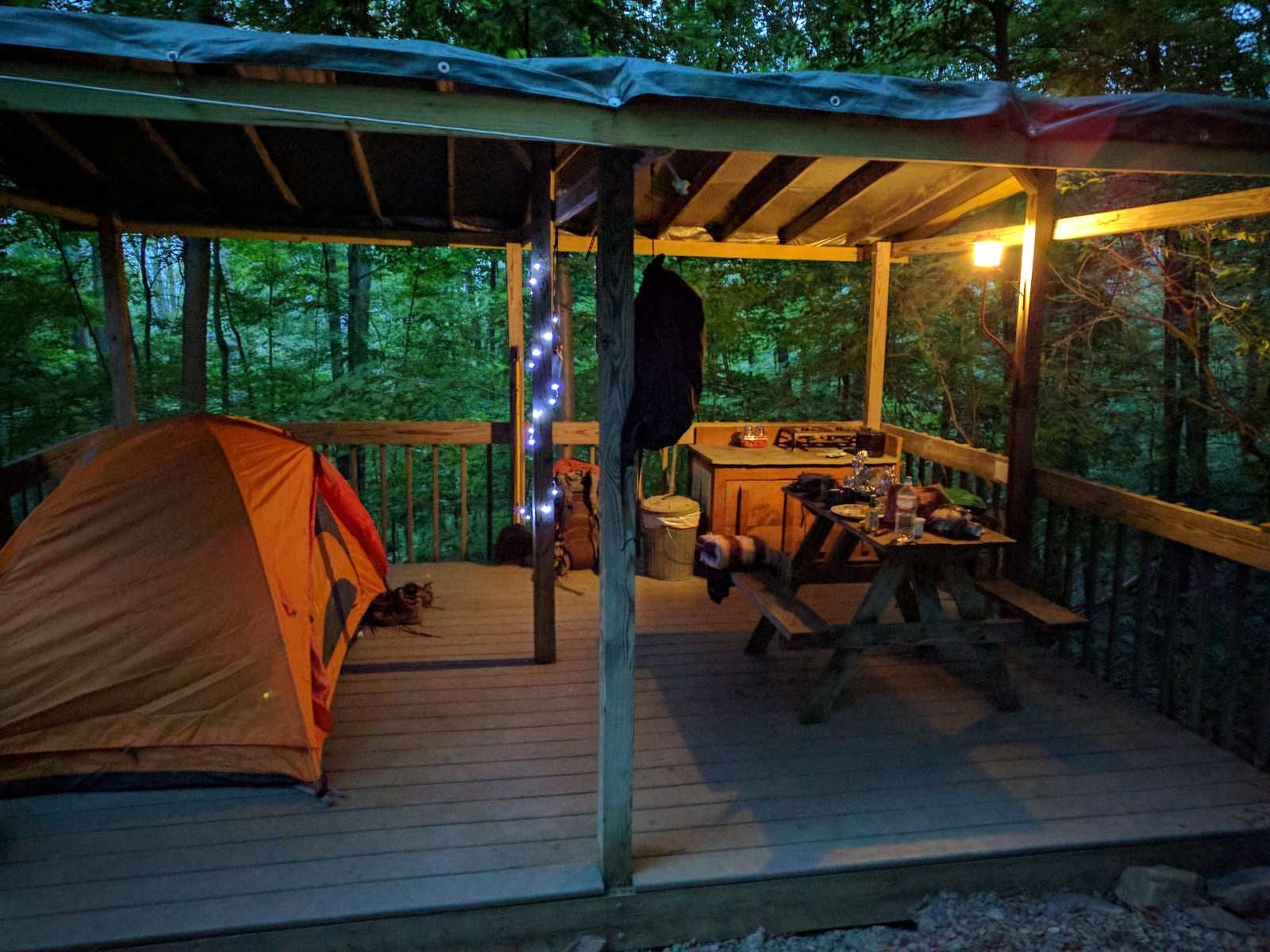 Camper submitted image from Malouf's Mountain Campground - 1