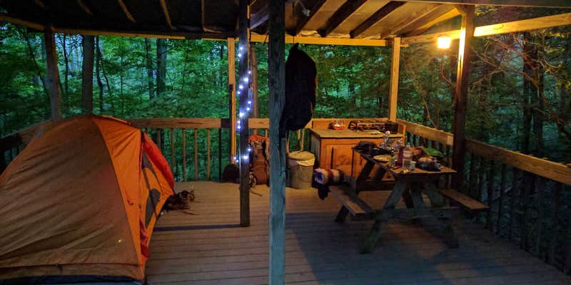 Camper submitted image from Malouf's Mountain Campground