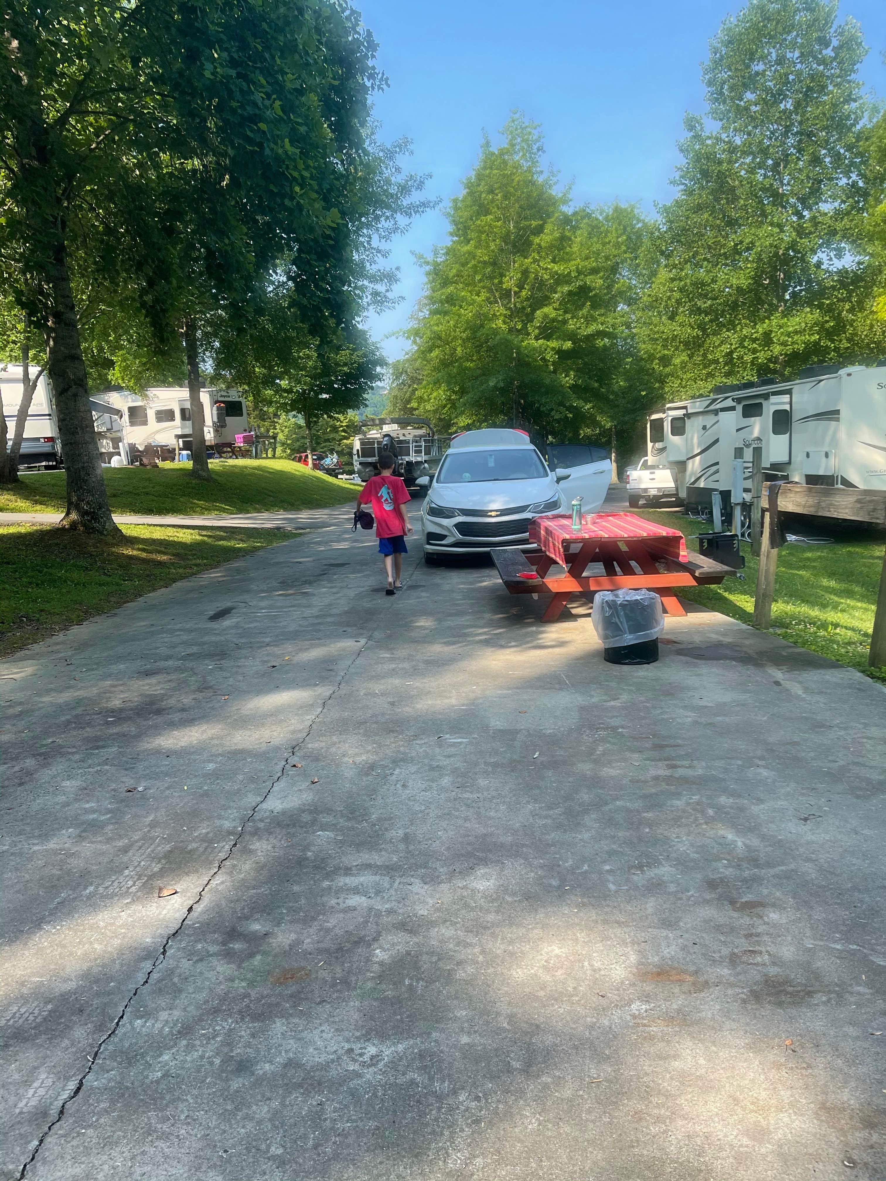 Marissa G.'s photo of rv camping at Ragland Bottom near Baxter, TN